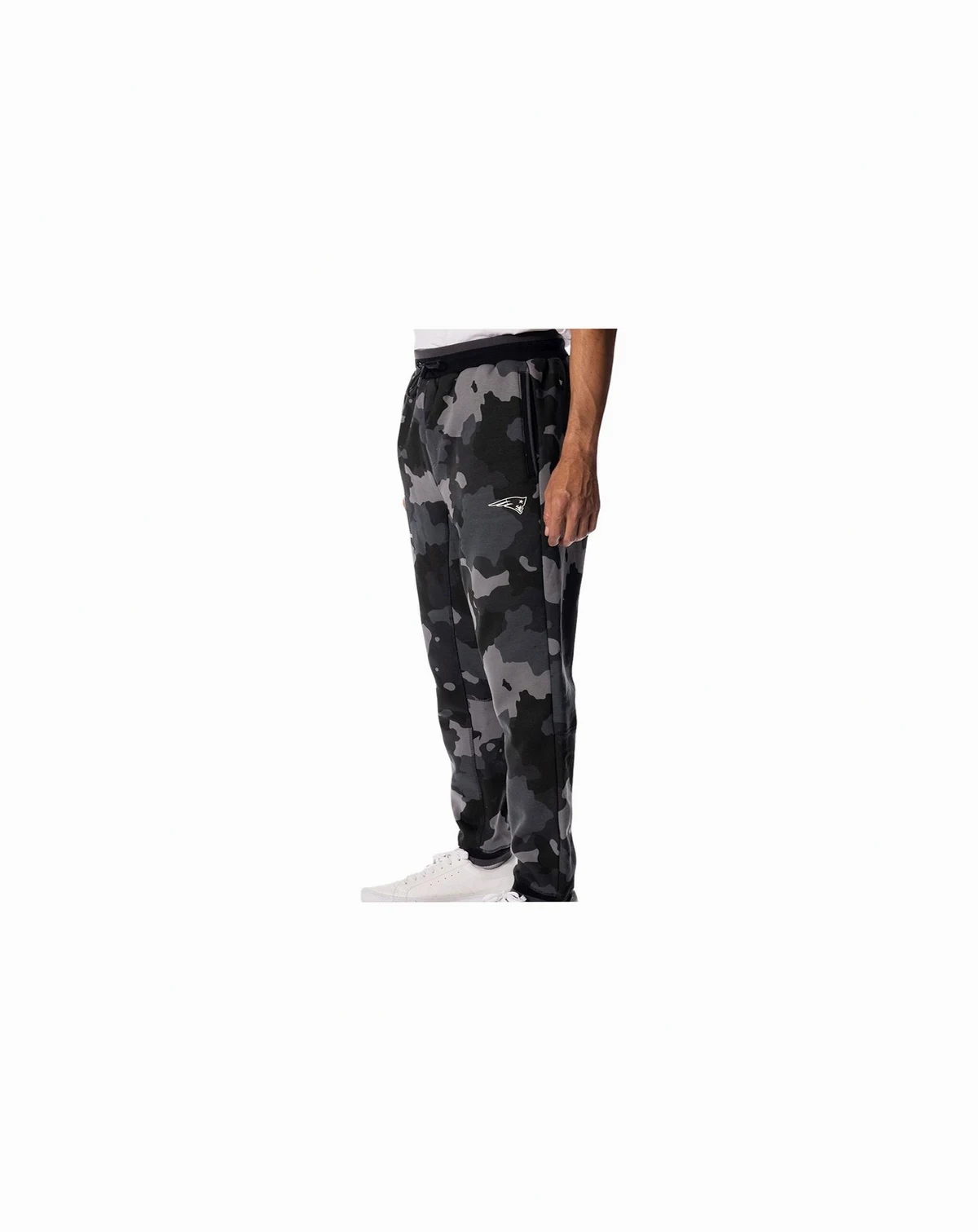 Men's and Women's Black New England Patriots Camo Jogger Pants