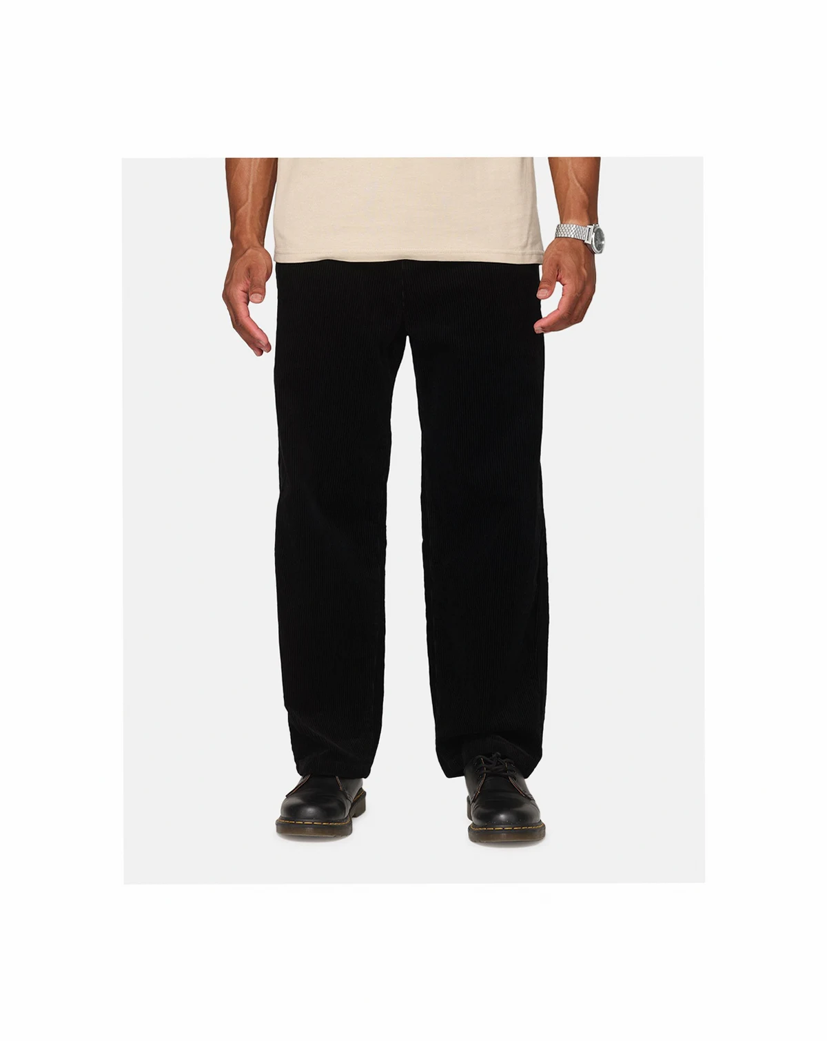 Men's C-Corduroy Track Pant, Black, 36