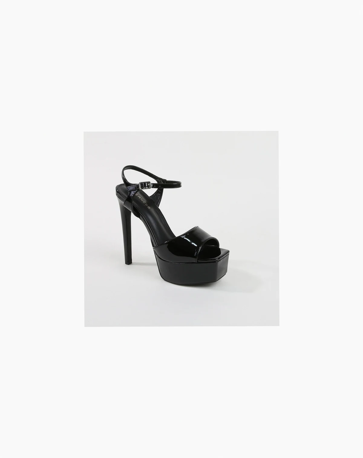 Genevieve Patent Platform Sandal