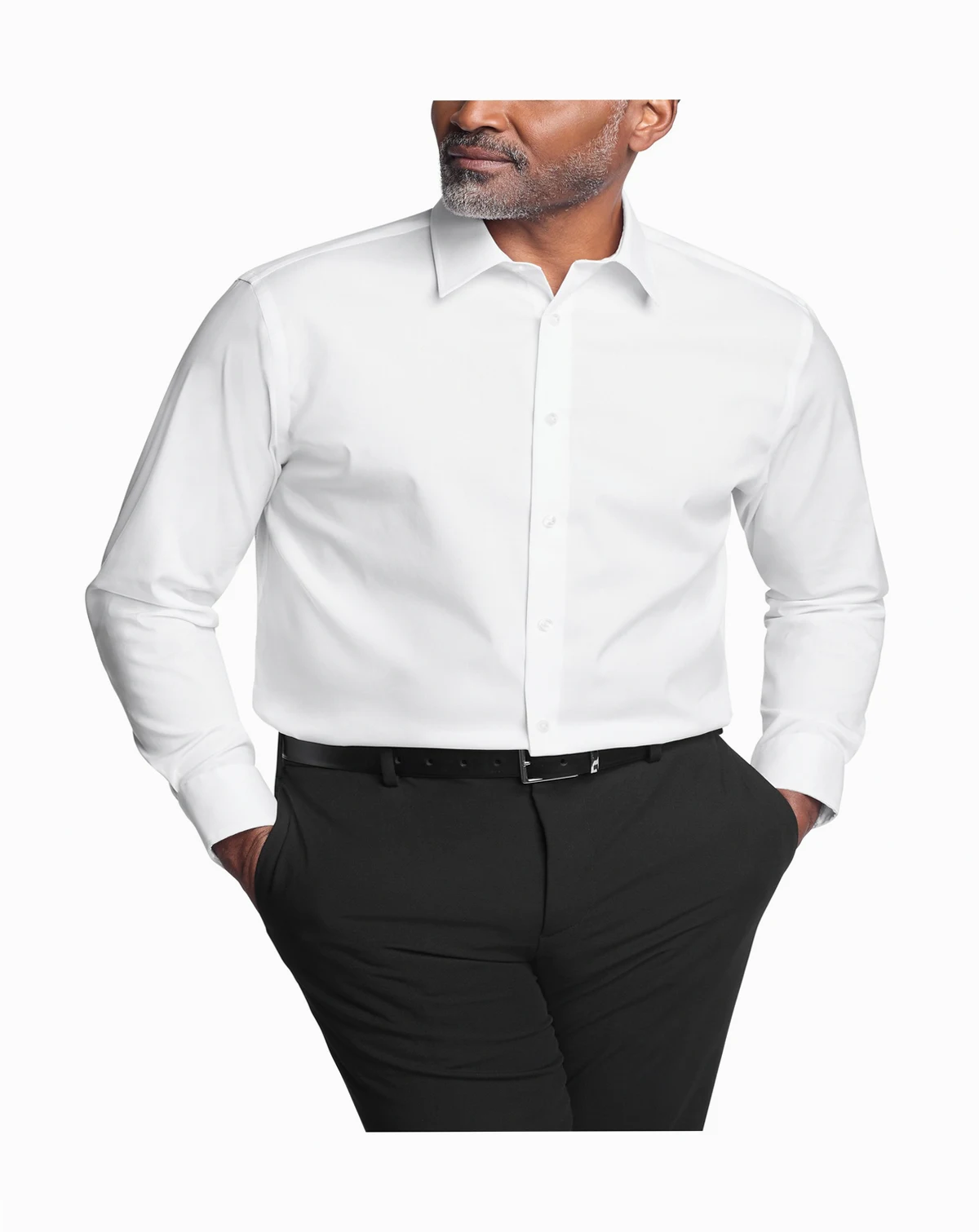 Men's Stretch Regular Fit Dress Shirt