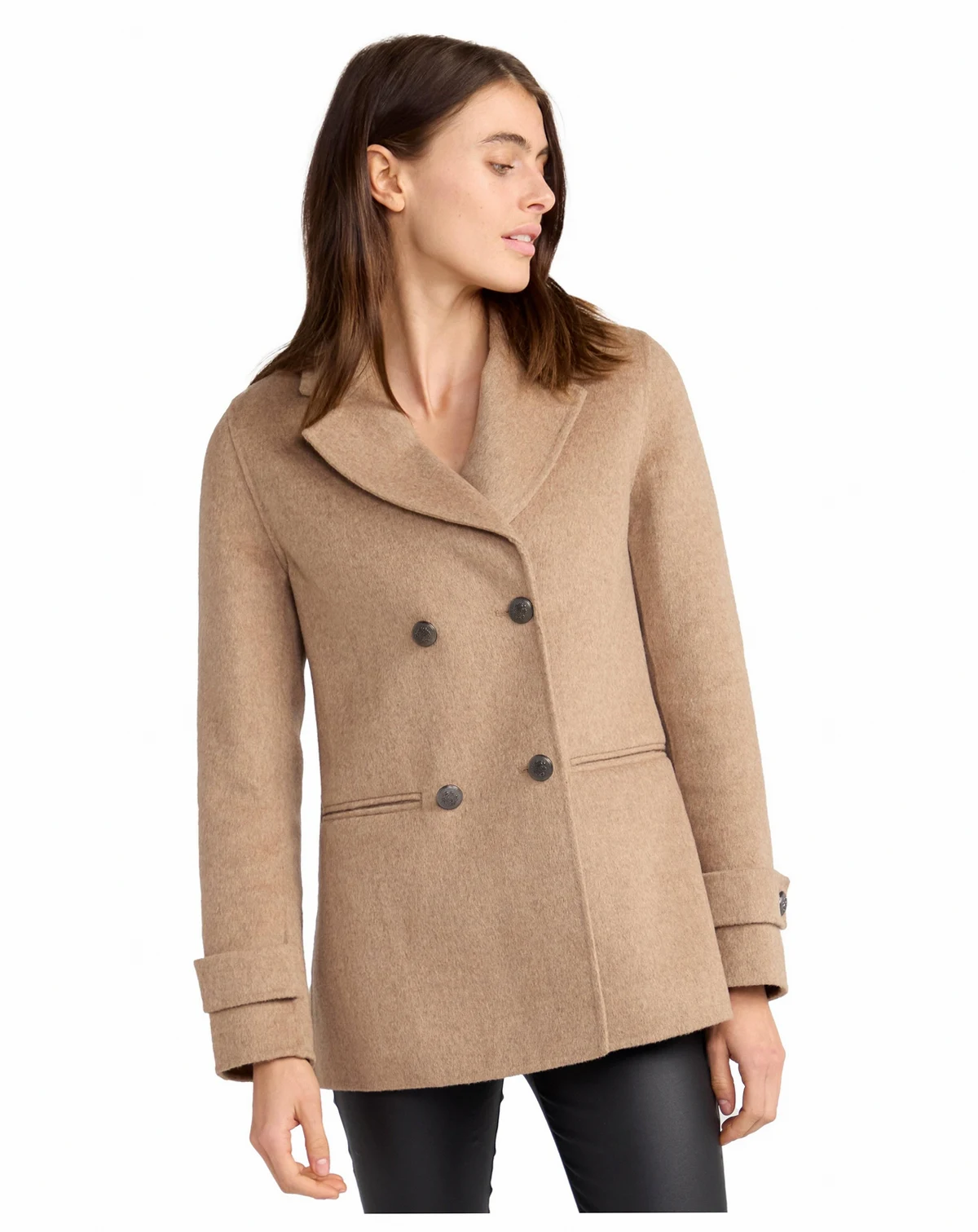 Women's Forget You Military Peacoat