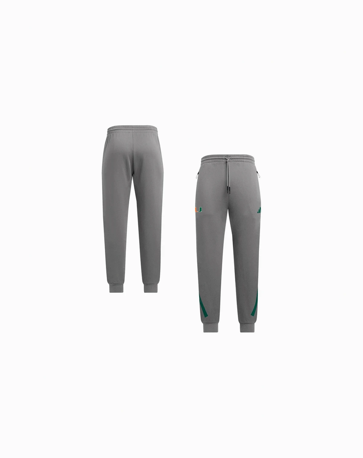 Gray Miami Hurricanes Z.N.E. Pants