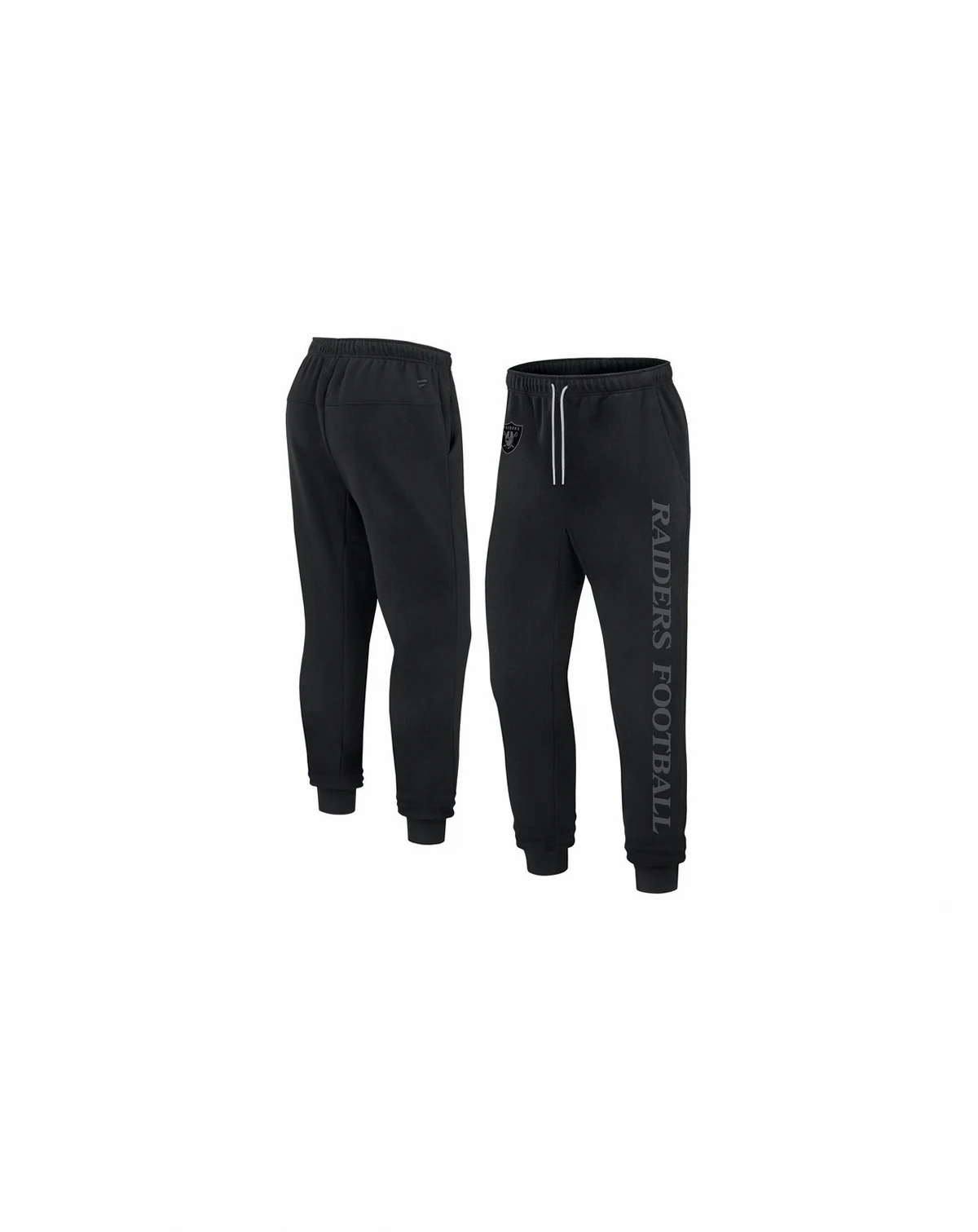 Men's and Women's Black Las Vegas Raiders Elements Phenom Fleece Jogger Pants