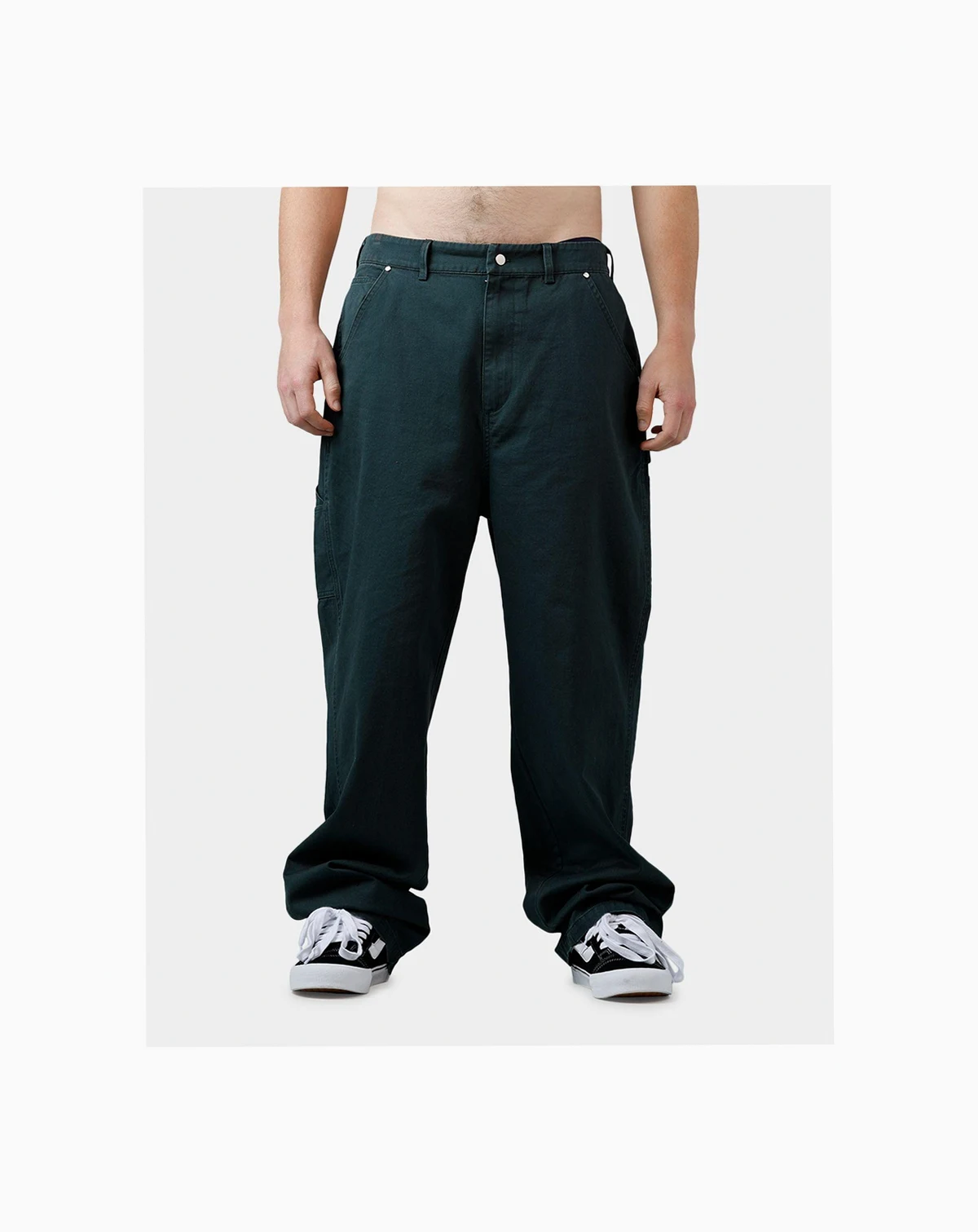 Men's Double Waistband Chino Pants