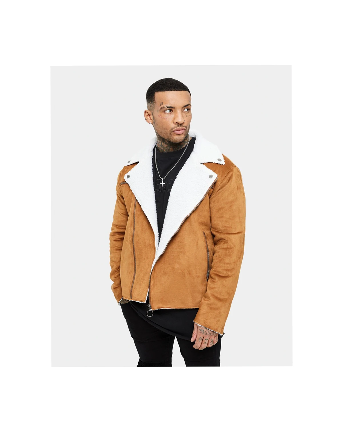 Men's Imperial Sherpa Biker Jacket