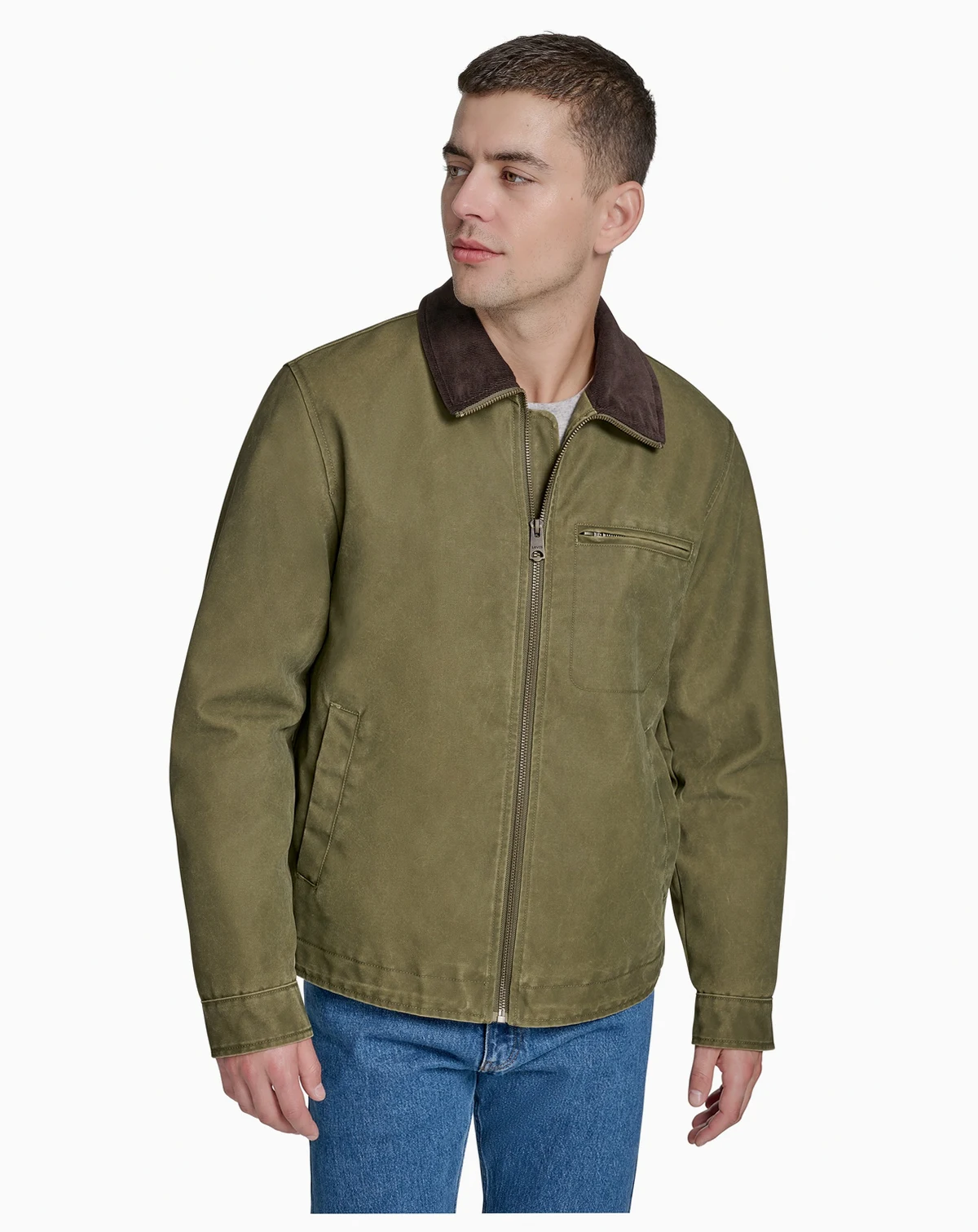 Men's Corduroy Collar Depot Jacket