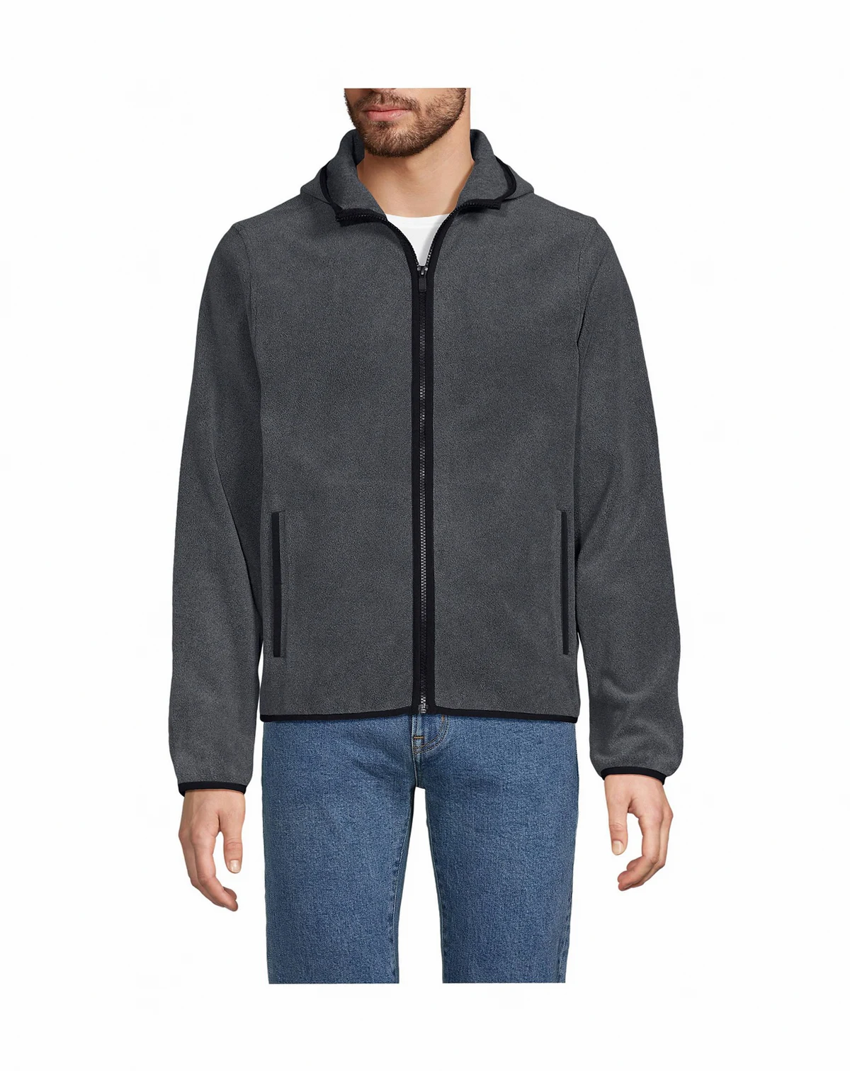 Men's Anyweather Fleece Hooded Full Zip Jacket