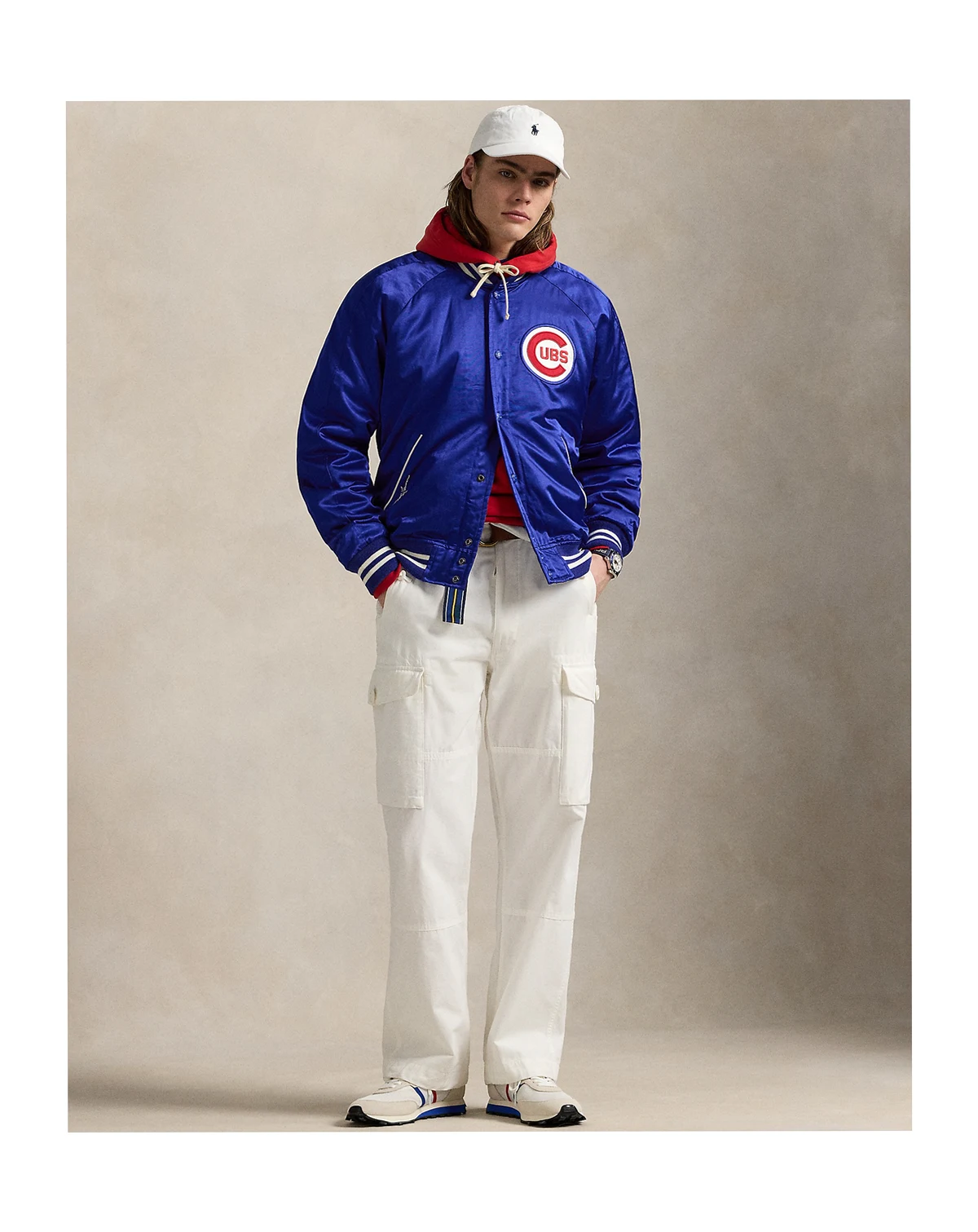Unisex Cubs Satin Jacket