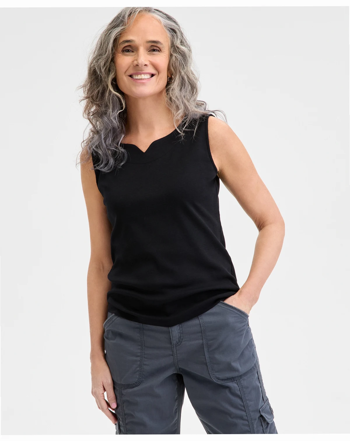 Women's Sweetheart-Neck Sleeveless Top, Created for Macy's