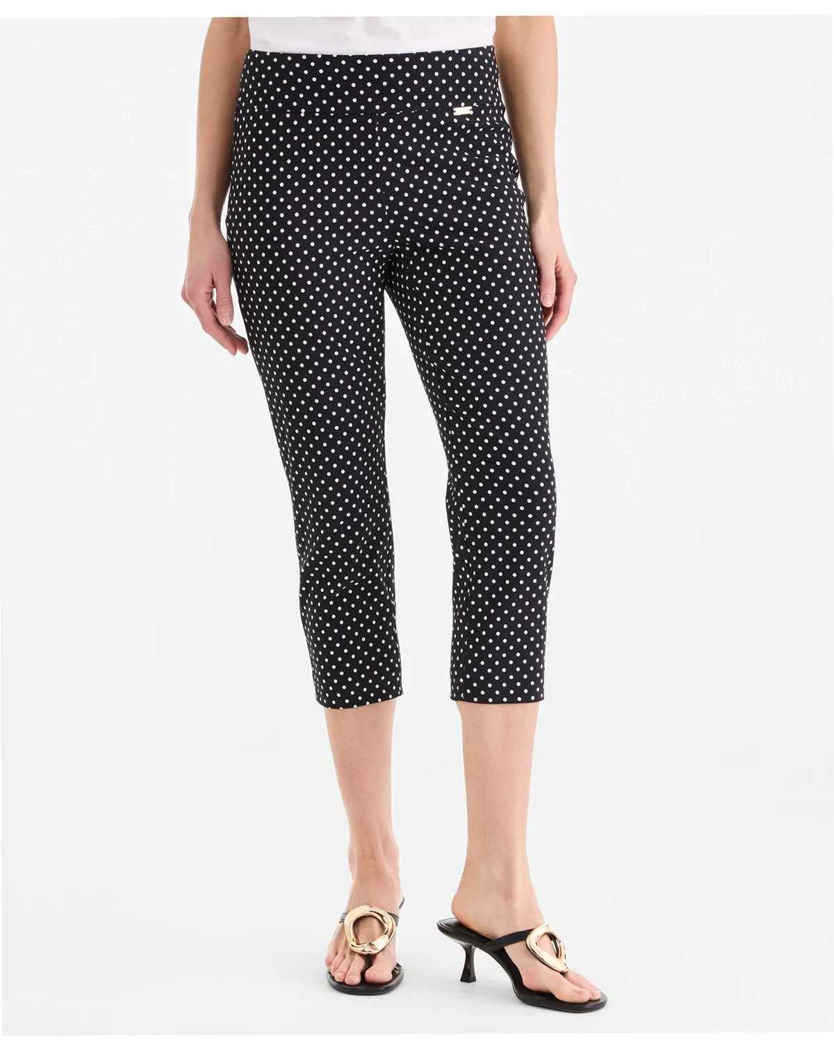 Women's Printed Pull-On Capri Pants, Macy's Exclusive