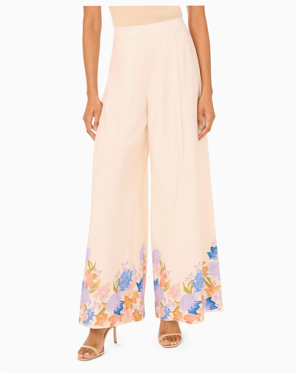 Women's Wide Leg Pleated Pants
