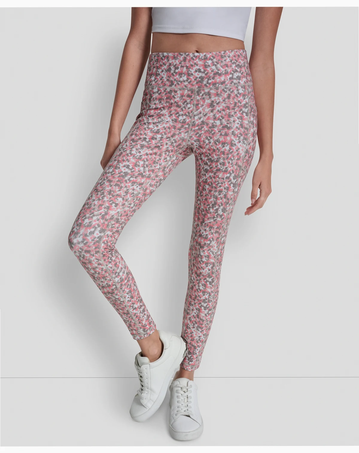 Women's Printed High-Wasit Fitness Tights Pants
