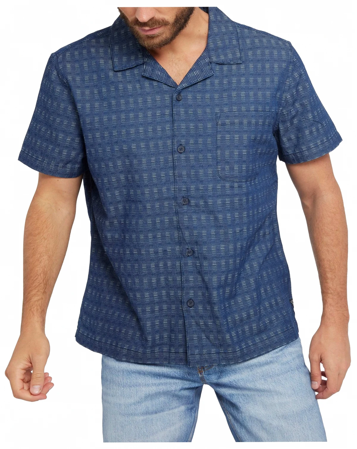 Men's Textured Resort Shirt