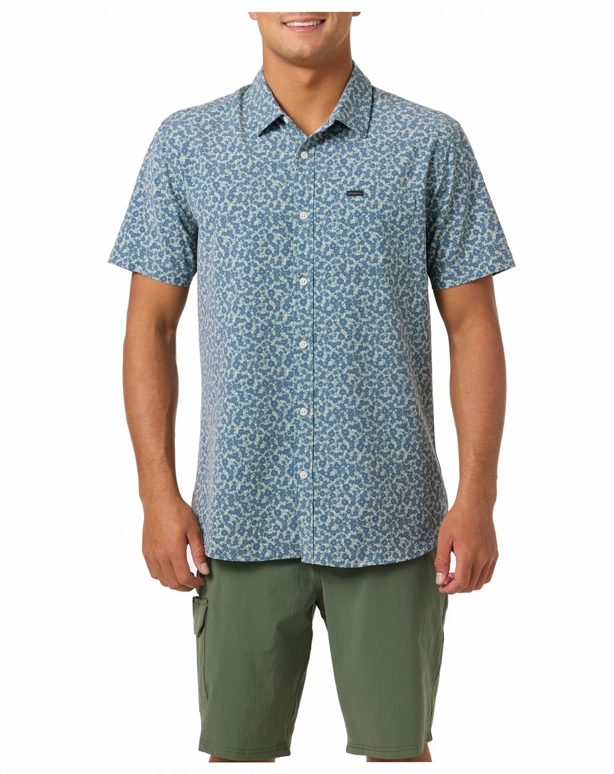 Men's Traveler Ultraviolet Protection Factor Short Sleeve Standard Shirt