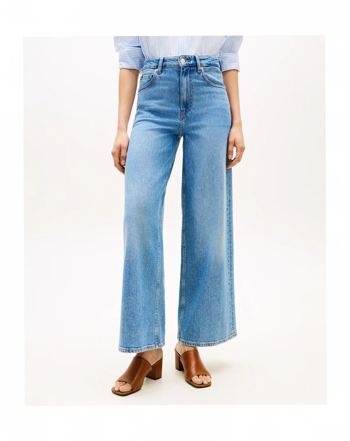 Women's Wide-Leg High-Waist Jeans