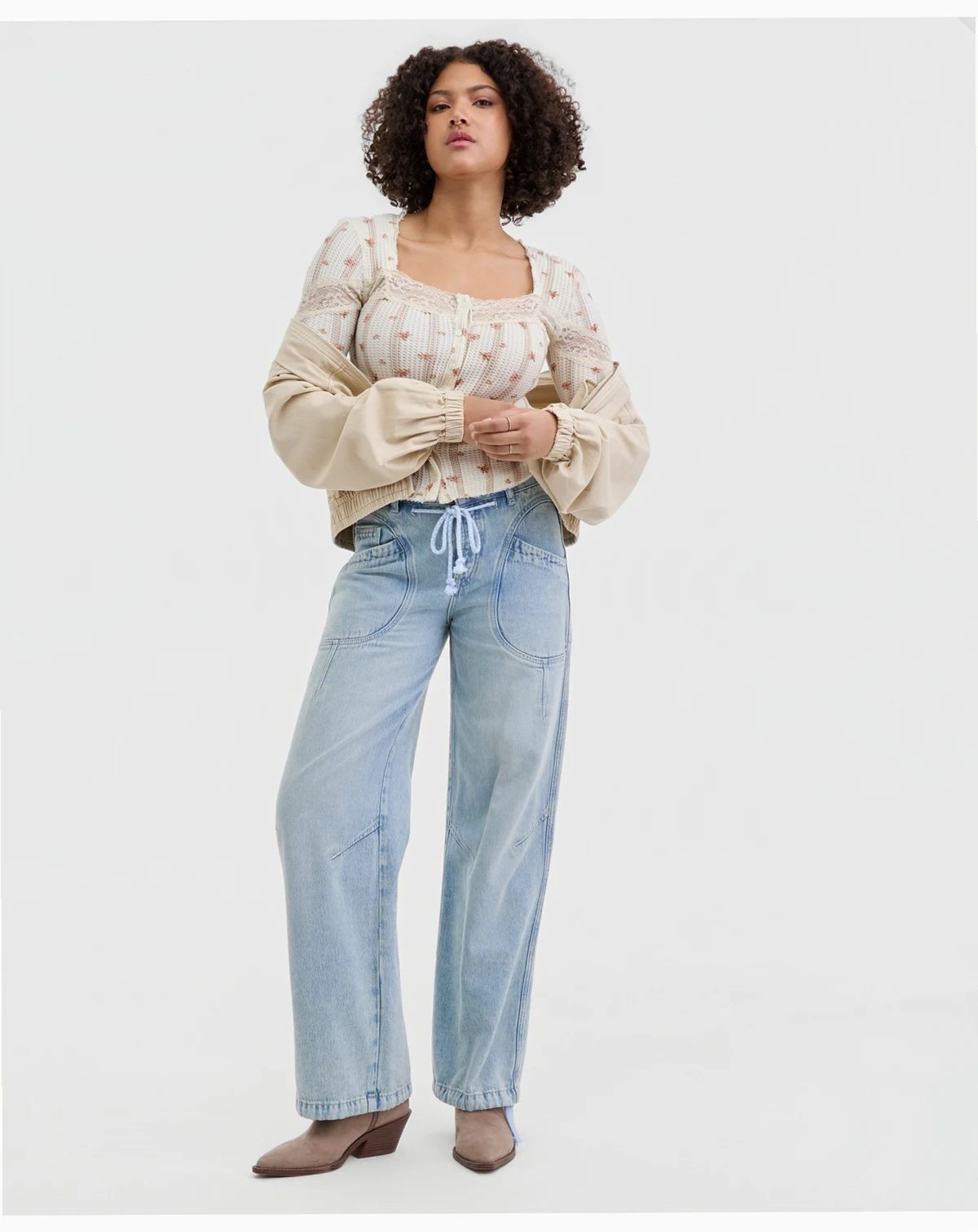 Women's Love Language Pull-On Jeans