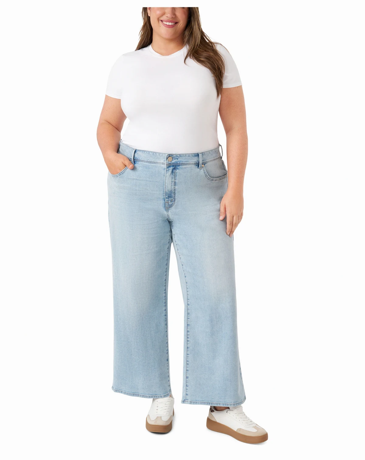 Plus Size Loose Sneaker Jeans