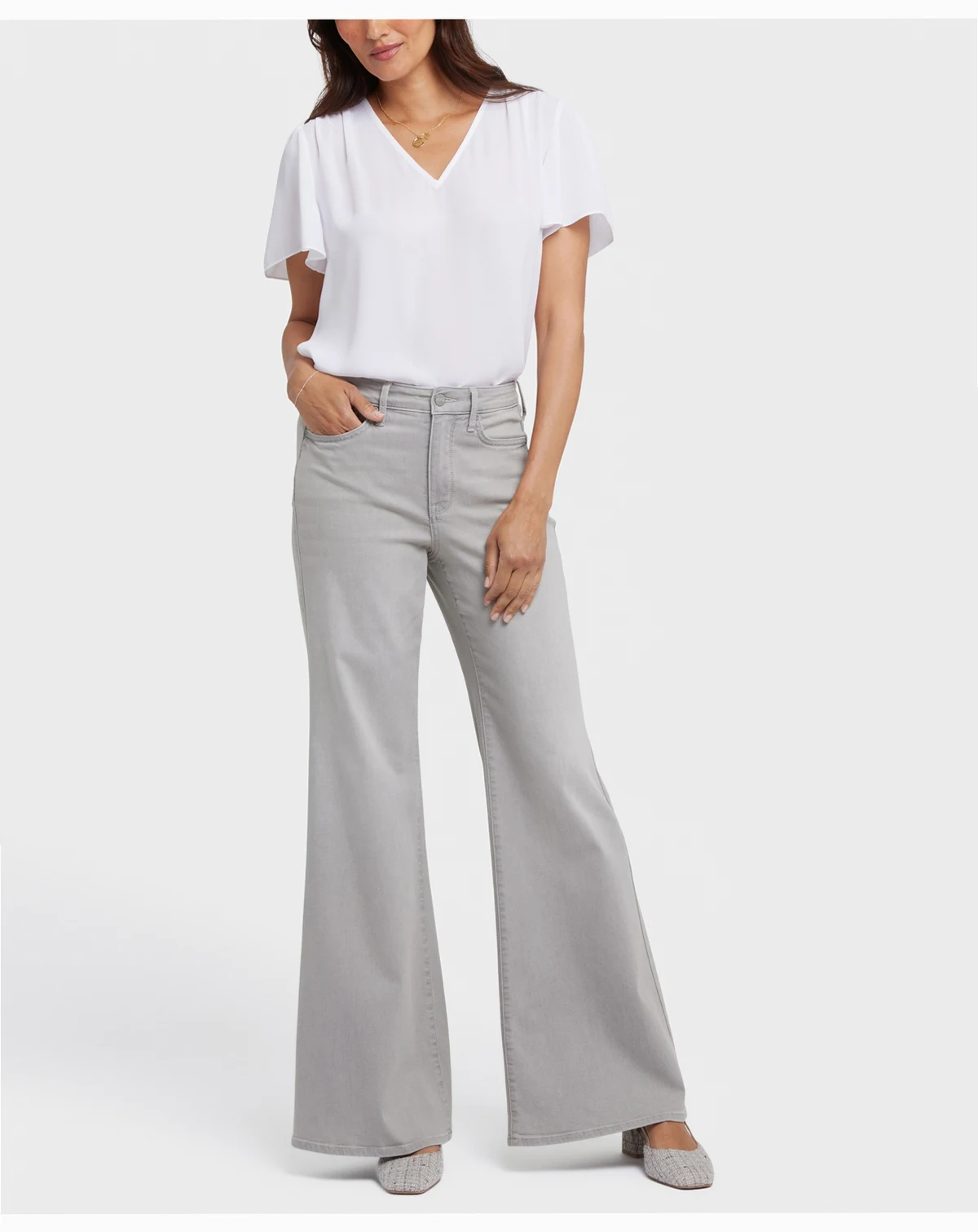 NYDJ Women's Mia Palazzo Jeans