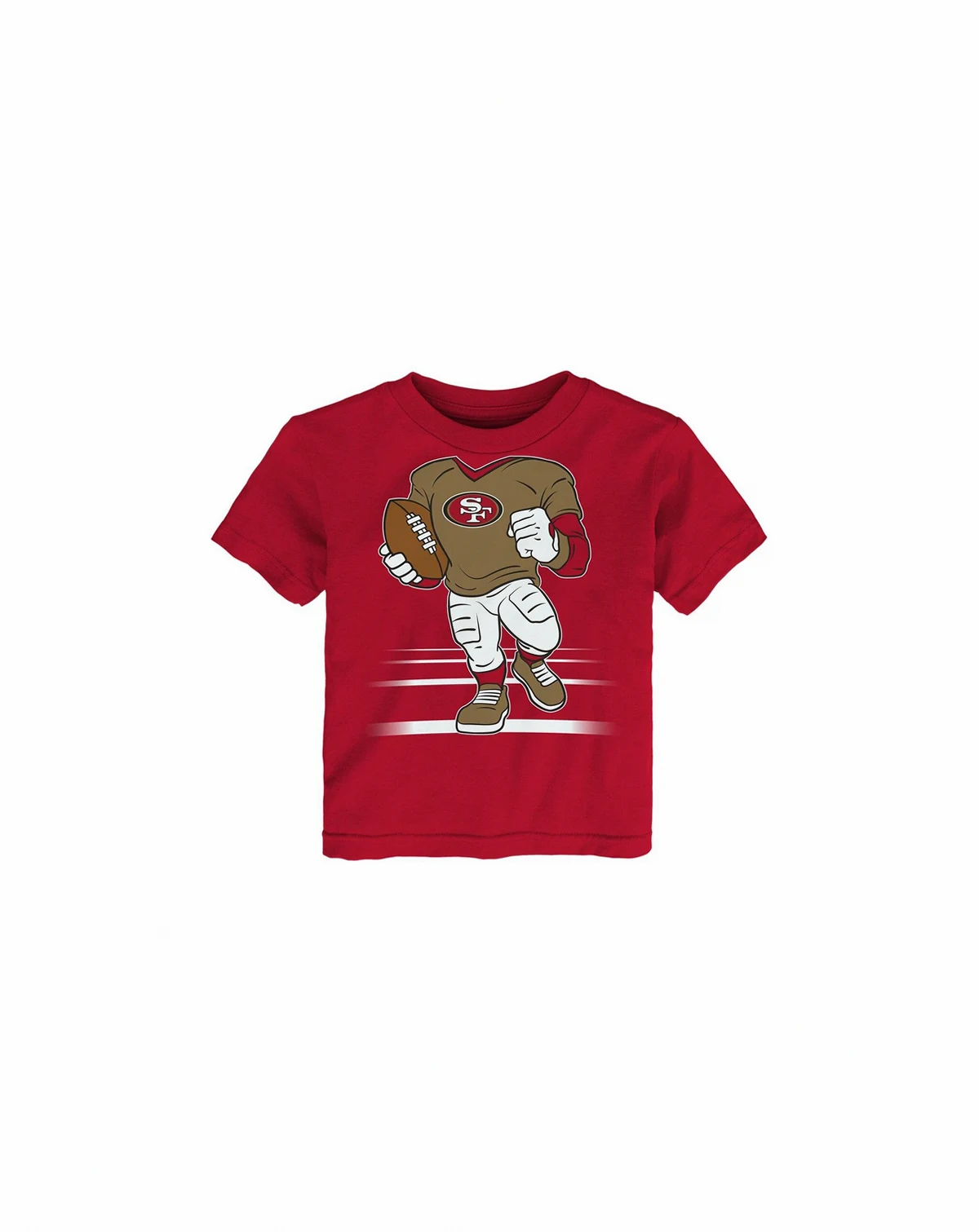 Toddler Scarlet San Francisco 49ers Game Fit T-Shirt