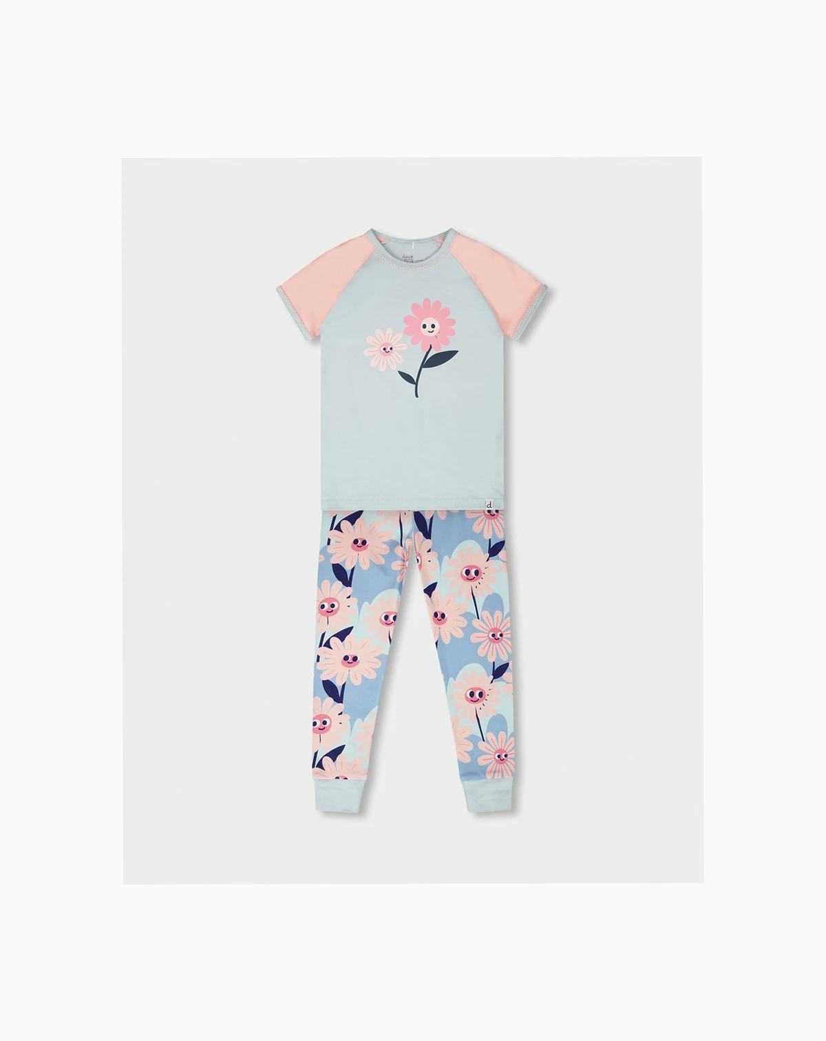Toddler Girls Cotton Two-Piece Pajama Set