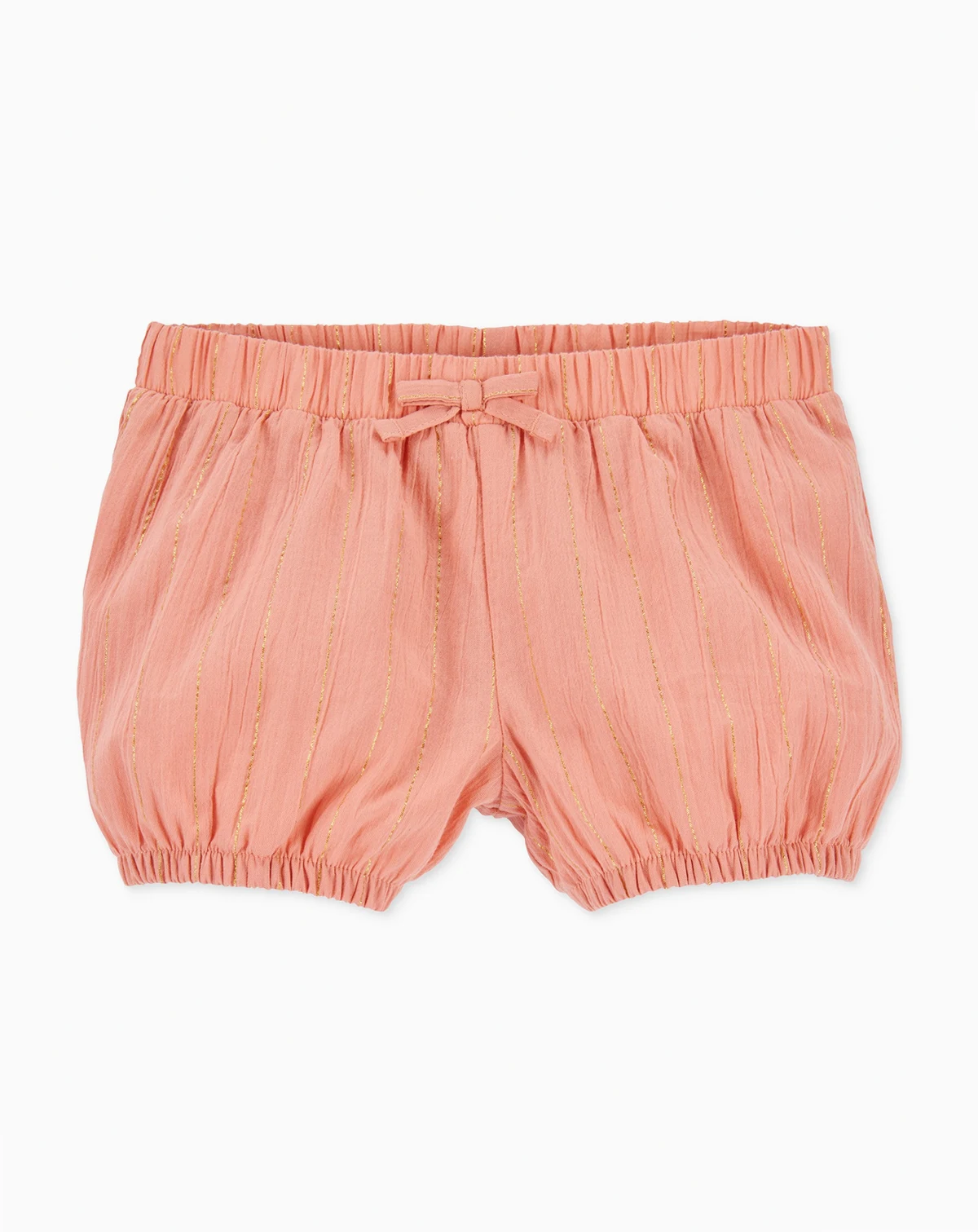 Toddler Girls Pull-On Striped Woven Shorts