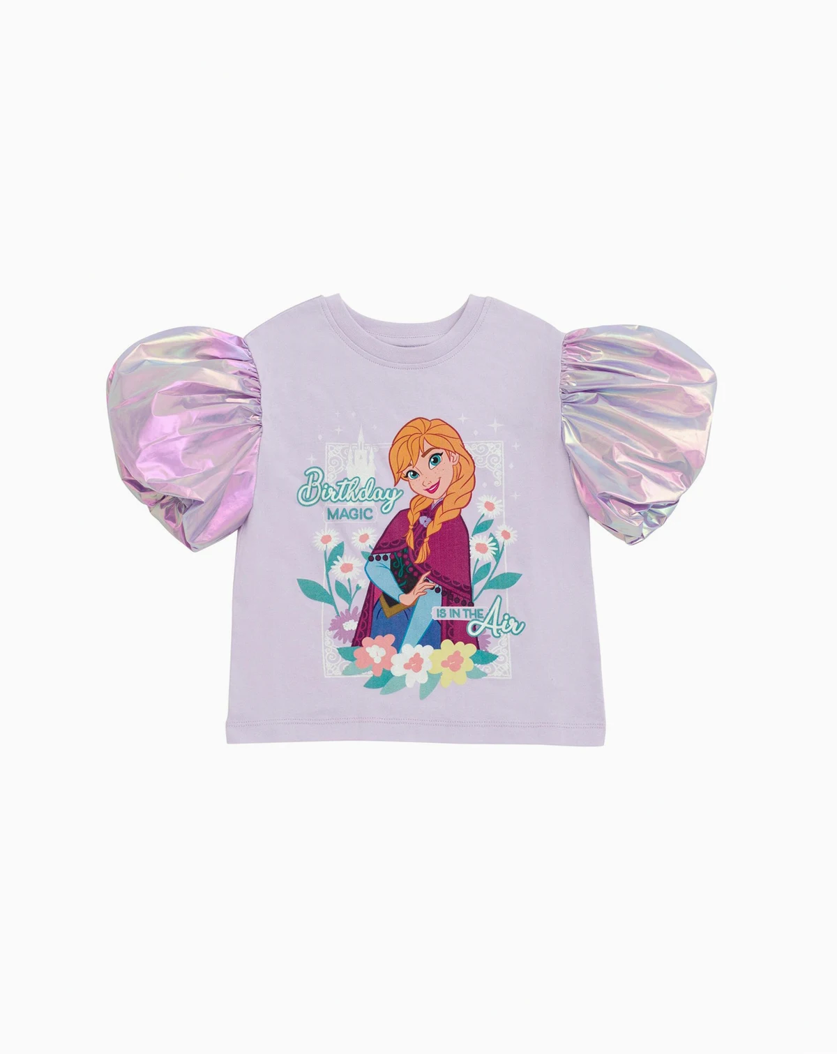 Toddler Girls Disney Minnie Mouse Princess The Mermaid Moana Lilo & Stitch Elsa Birthday T-Shirt to