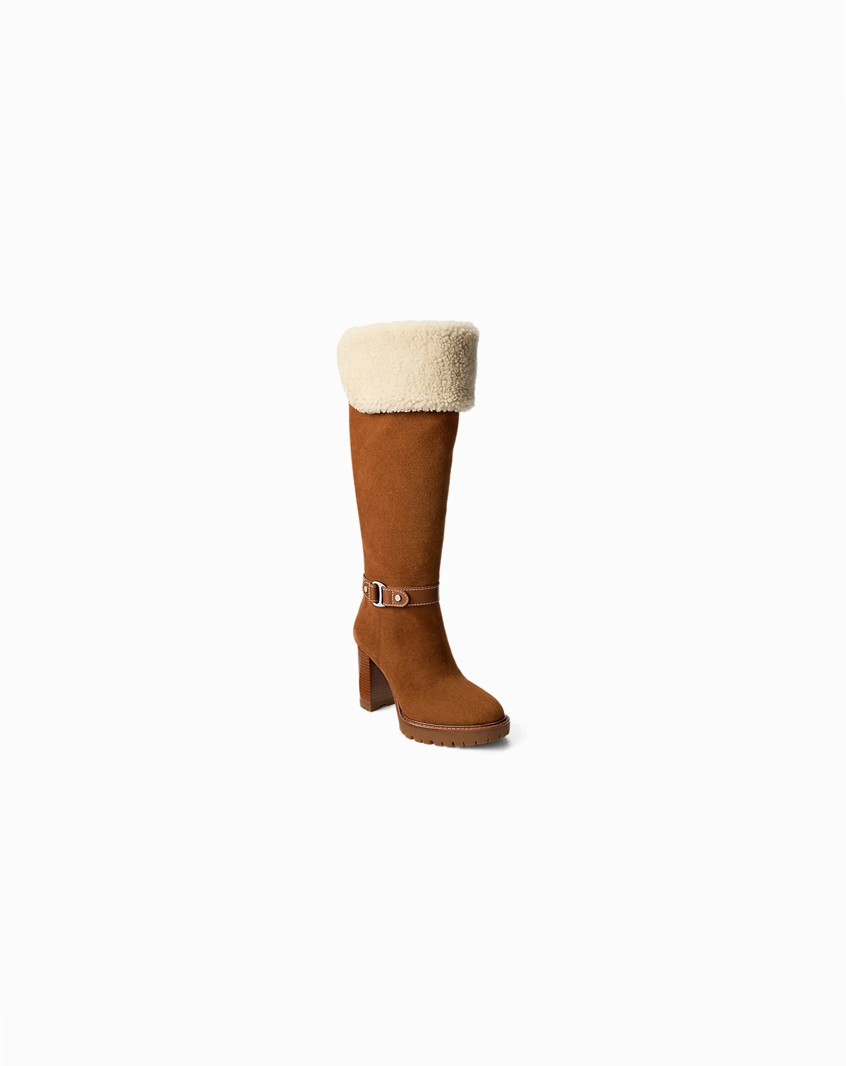 Women's Tasha Suede & Shearling Tall Heel Boot