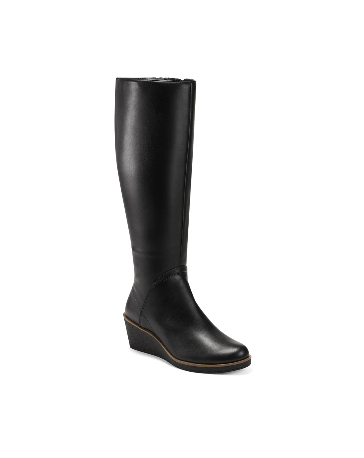Women's Tall Binocular Regular Calf Wedge Boots