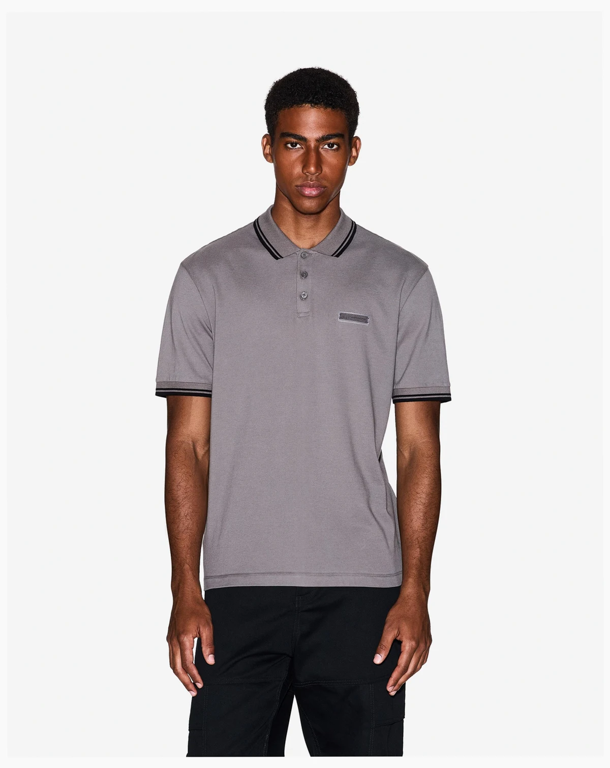 Men's Cozy Lab Pique Collar Tipping Polo Shirt