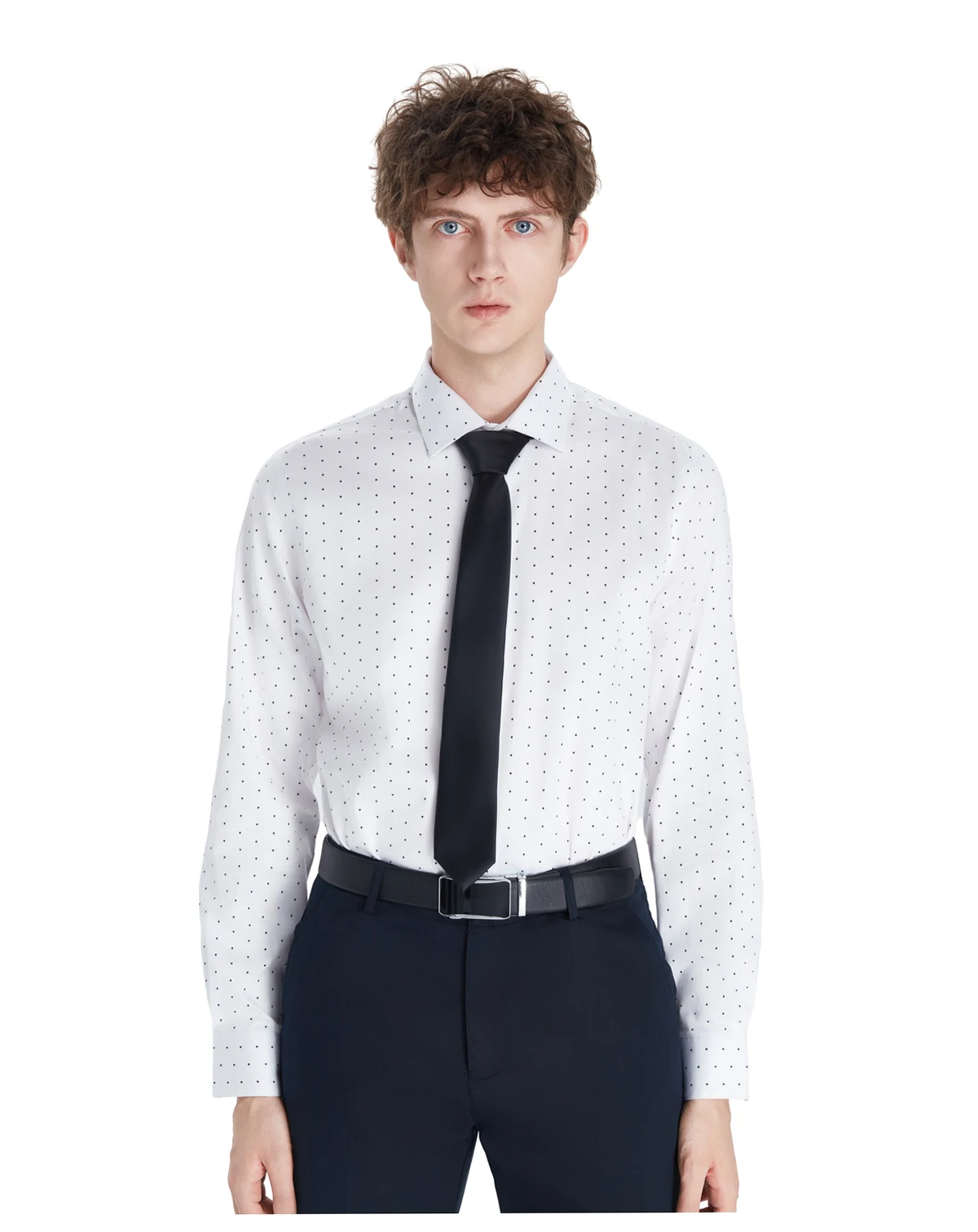 Men's Even Dot Print Dress Shirt, Macy's Exclusive