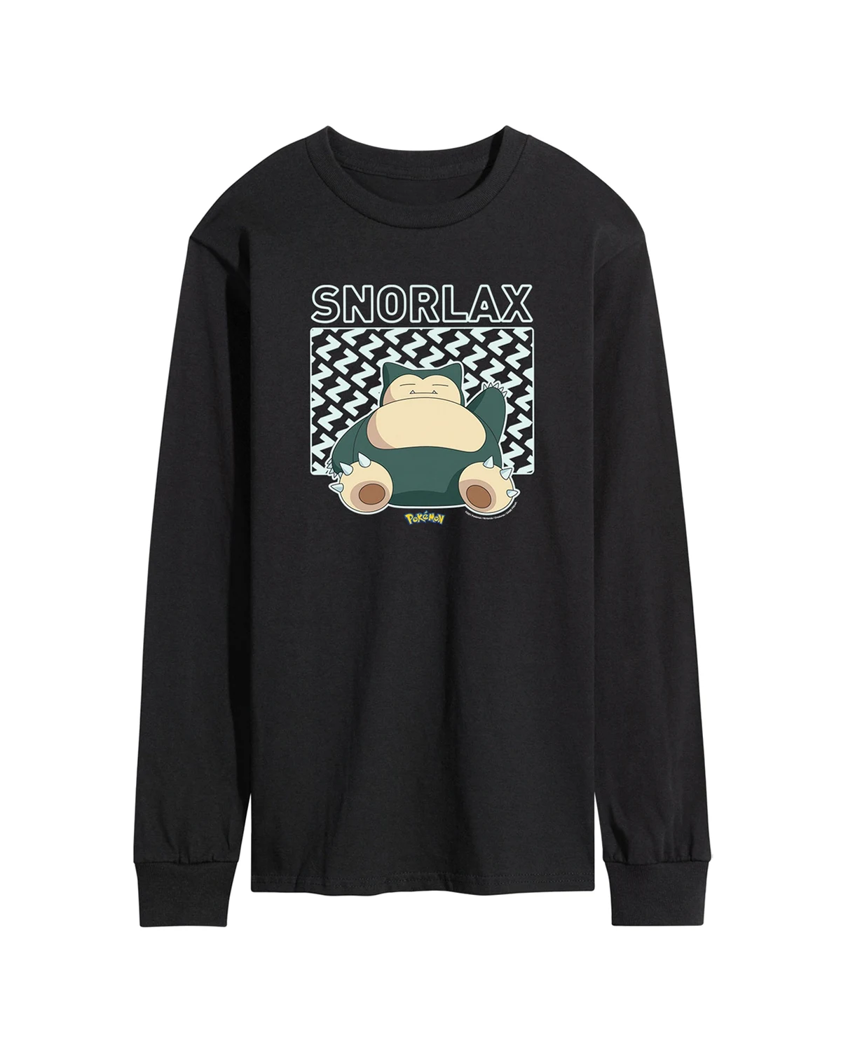 Men's Pokemon Snorlax Long Sleeve T-shirt