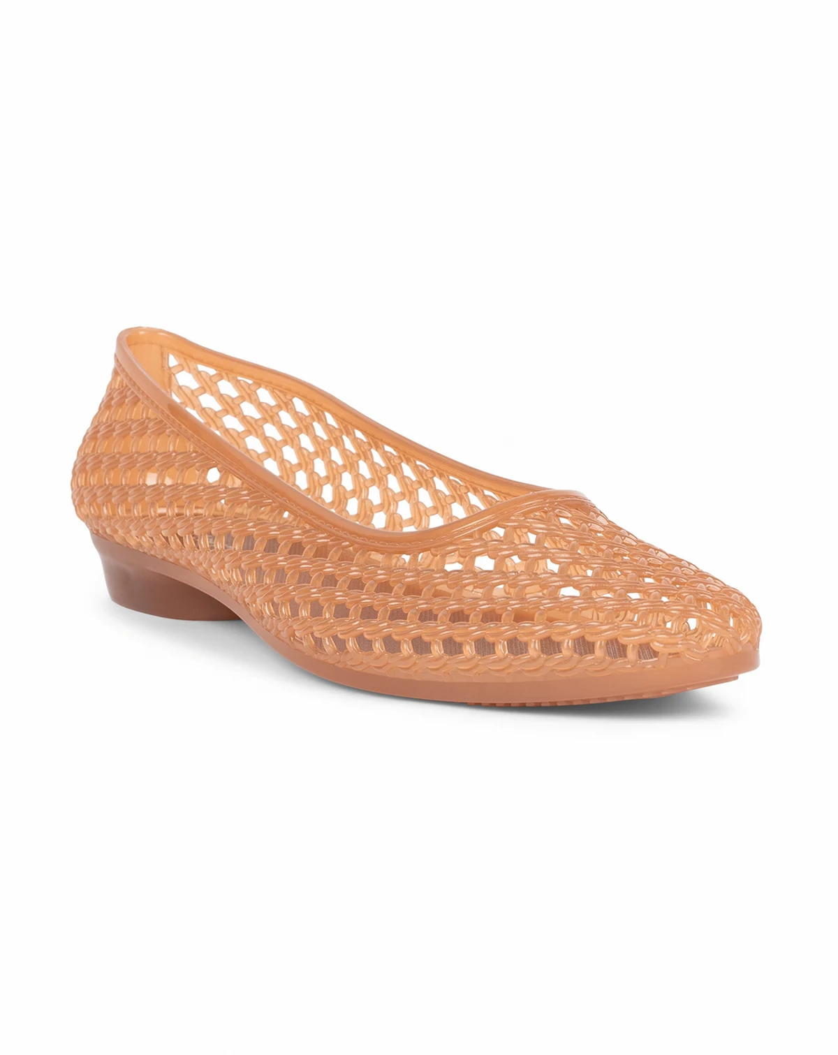 Women's Bestie Caged Ballet Jelly Flats