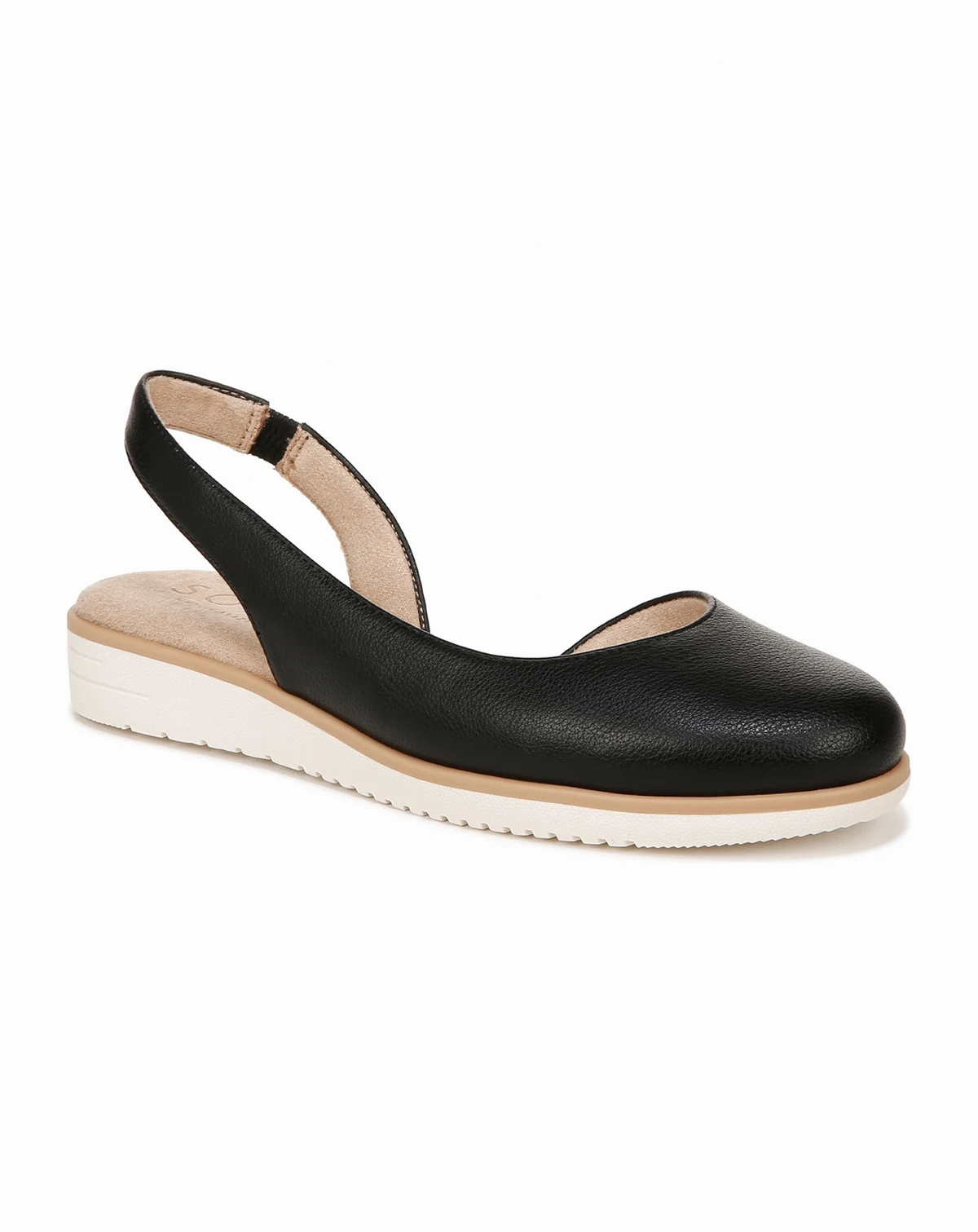 Women's Idea-Dorsay Slingback Flats