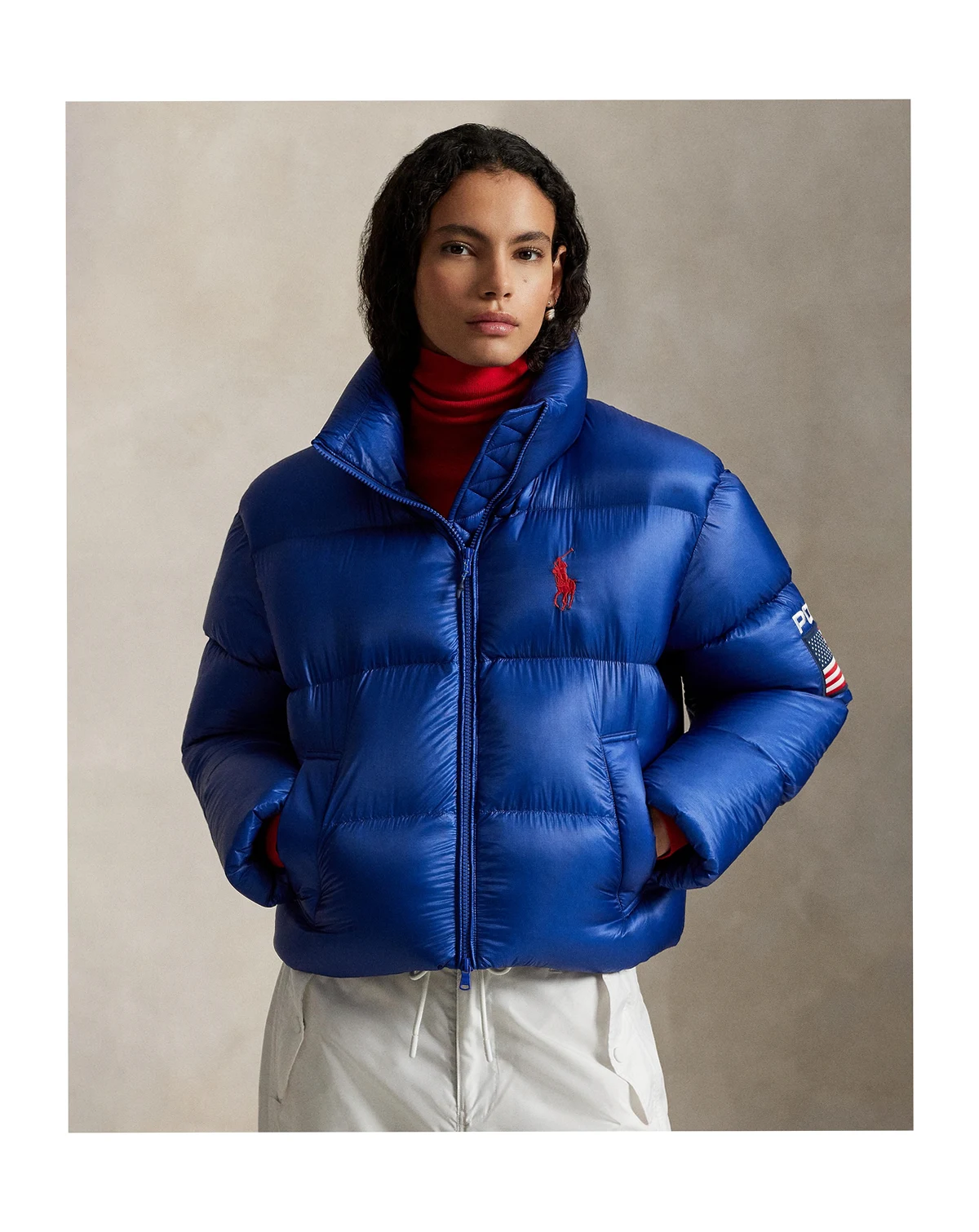 Women's Flag Mid-Weight Down Puffer Jacket