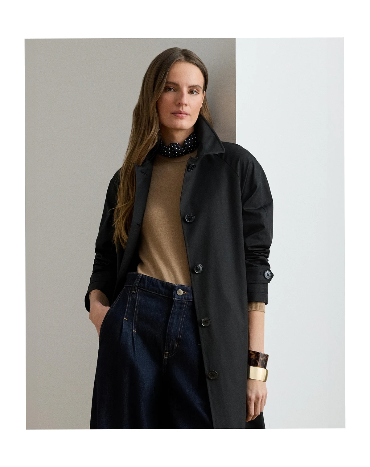Women's Maxi Balmaccan Coat