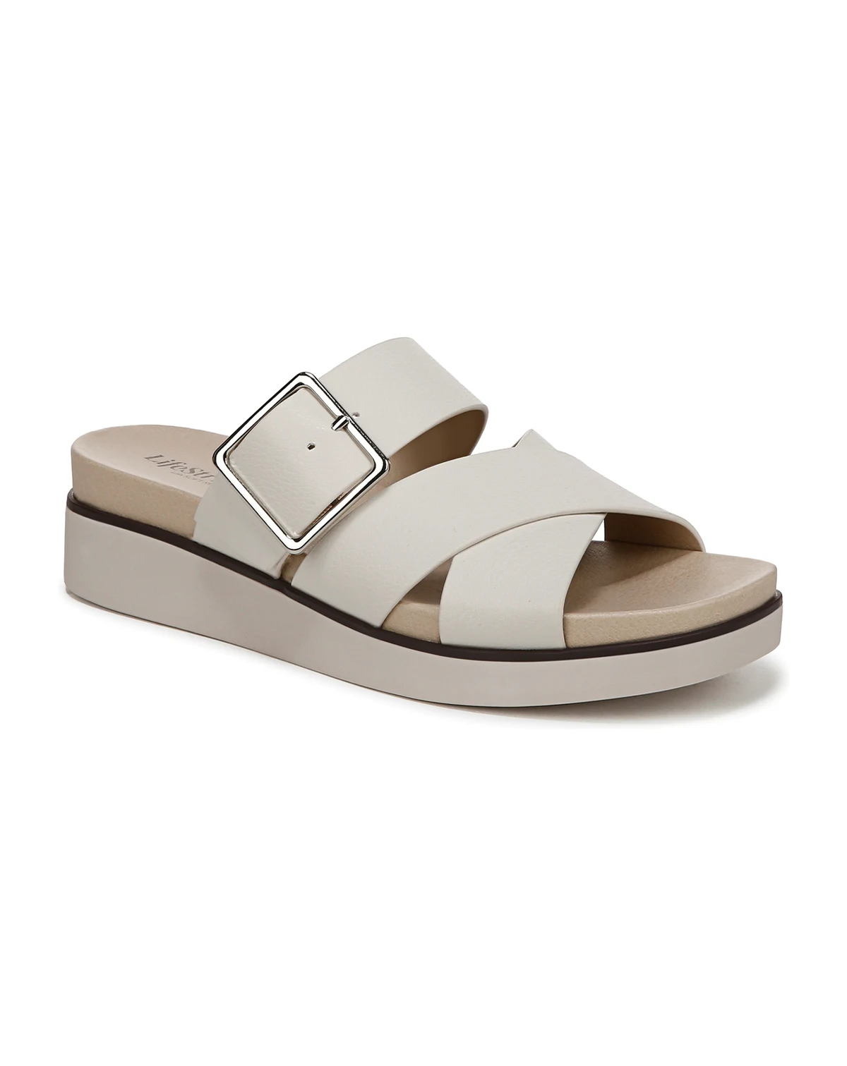 Women's Getaway Open Square Toe Platform Slide Sandals