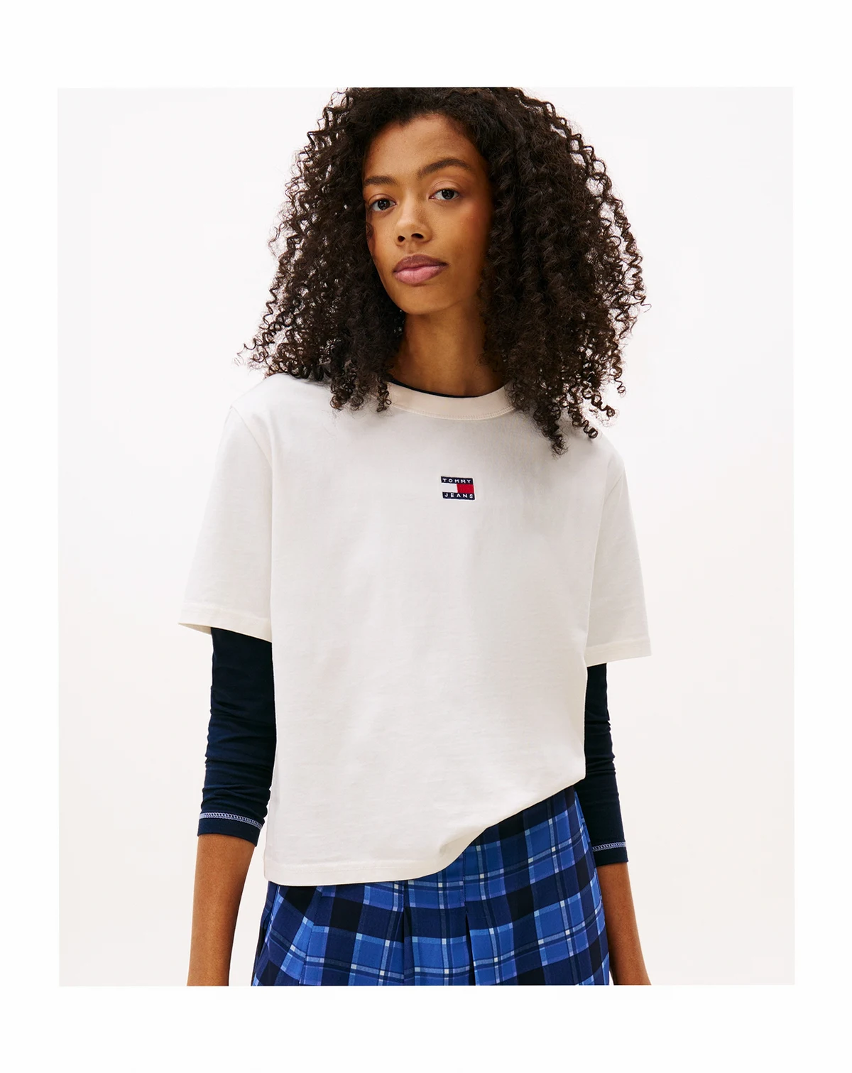 Women's Boxy Badge Crewneck T-Shirt