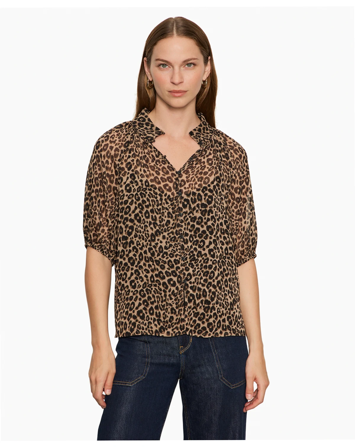 Women's Keep Me Close Collared Blouse