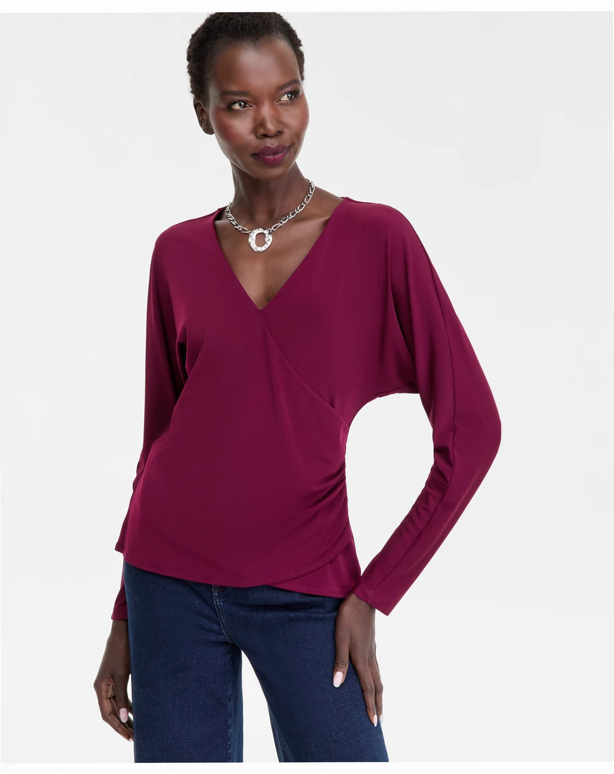 Women's Dolman-Sleeve Top, Exclusively at Macy's