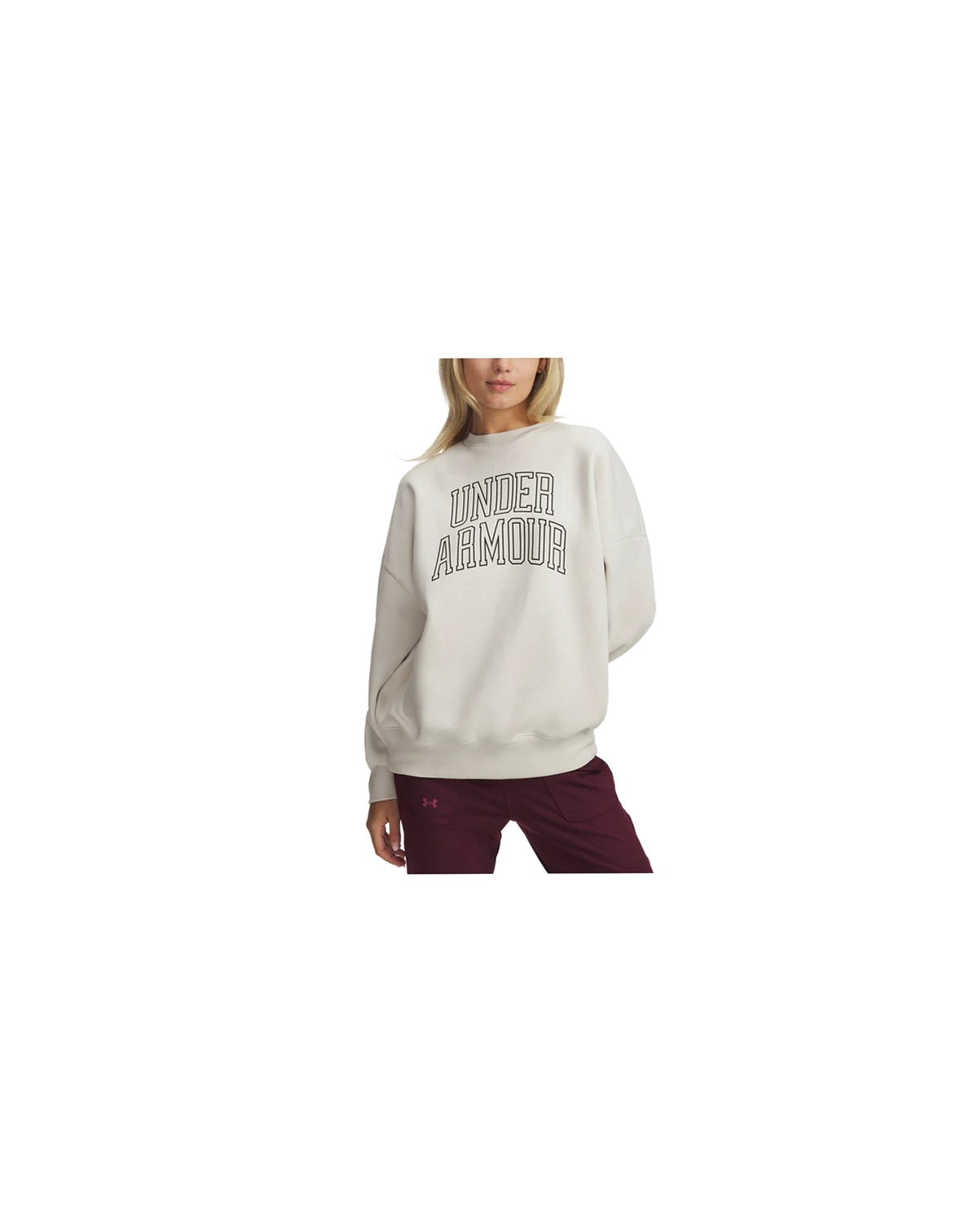 Women's Rival Fleece Oversized Varsity Sweatshirt