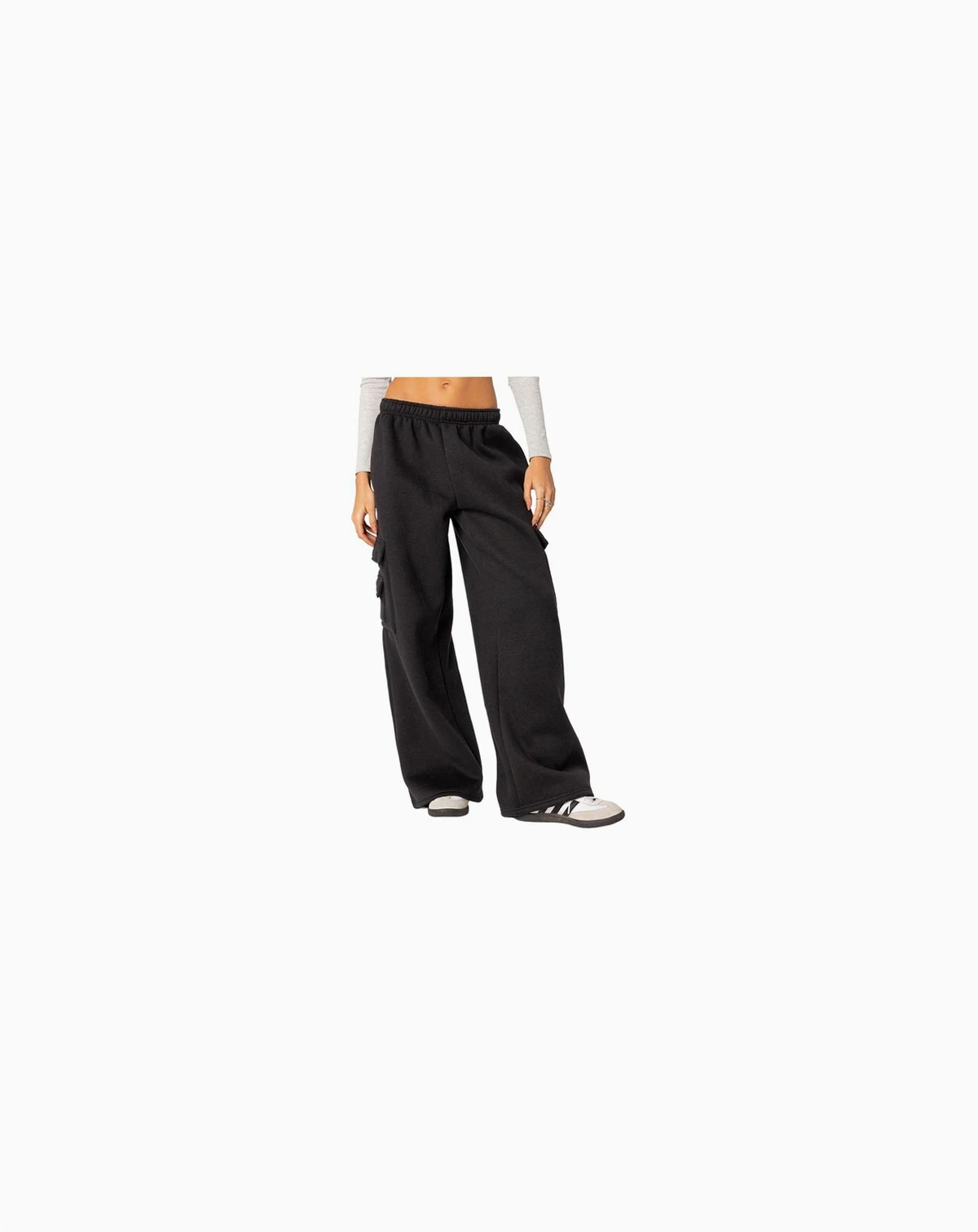 Women's Wide leg cargo sweatpants
