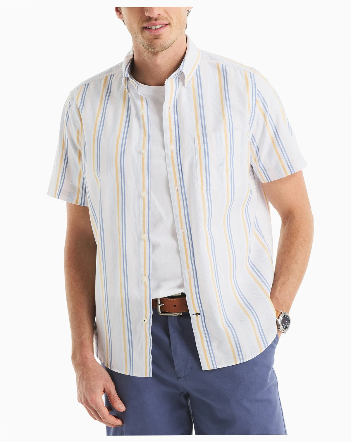 Men's Classic-Fit Stripe Shirt