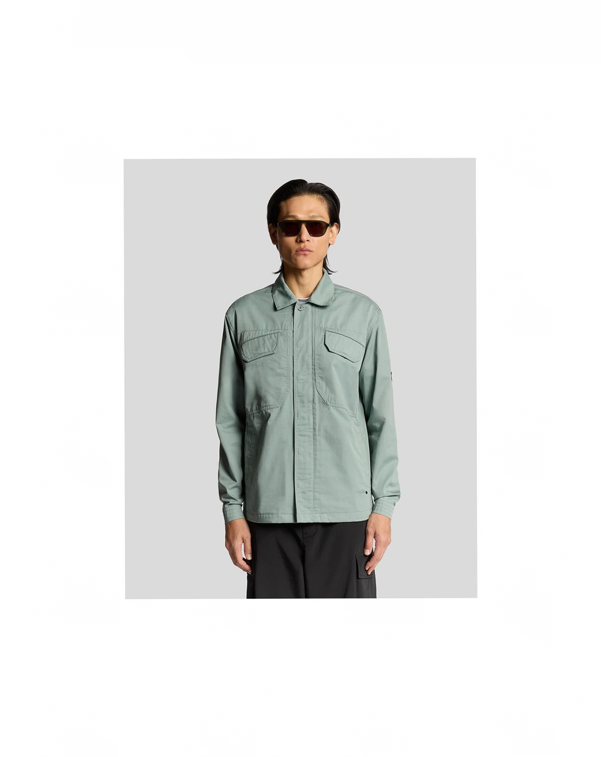 Men's Long Sleeve Multi Pocket Overshirt