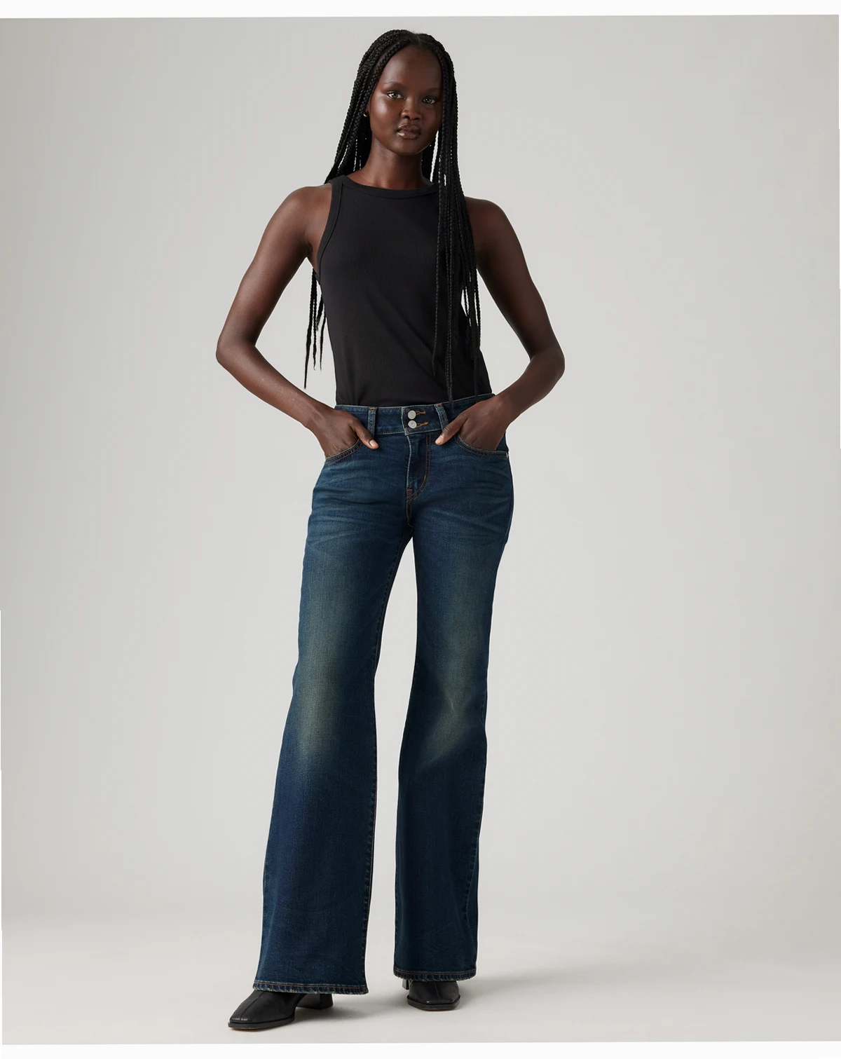 Women's Superlow Flare-Leg Jeans 30"