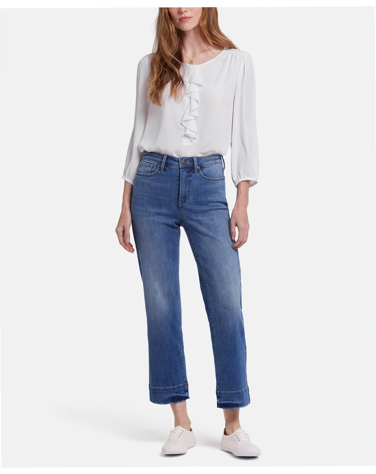 Women's Bailey Relaxed Straight Ankle Jeans