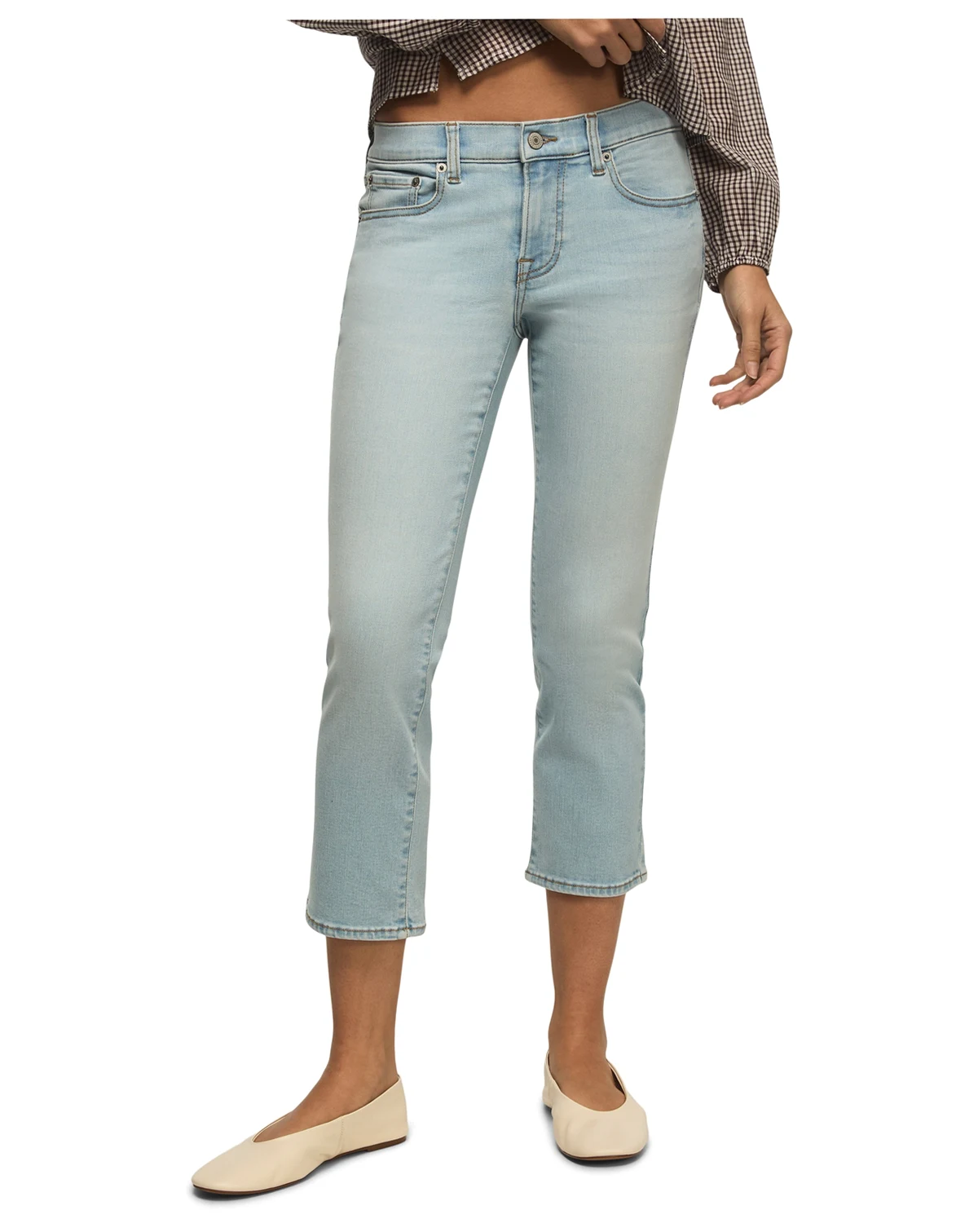 Women's Sweet Mid-Rise Crop Jeans