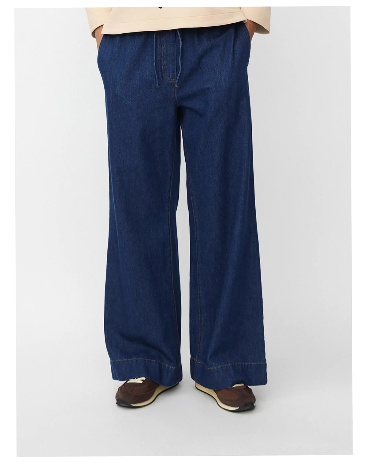 Women's MaPolyxena Wide Leg Elasticated Jeans