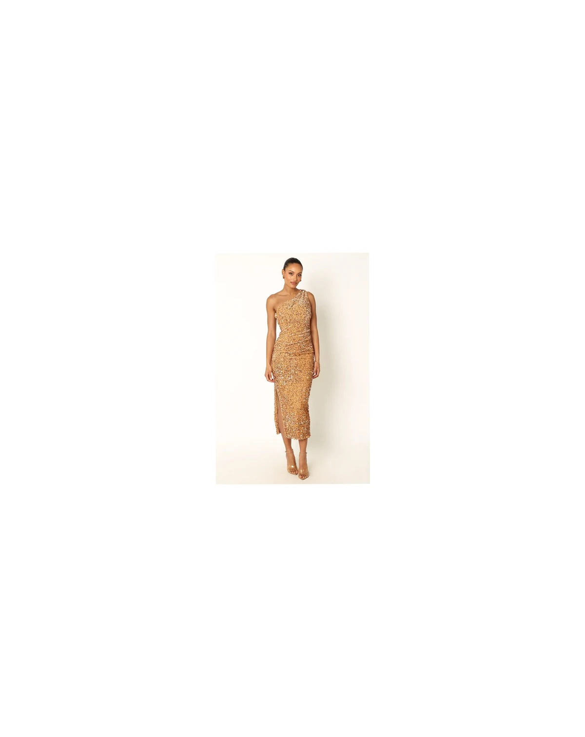 Kiki One Shoulder Midi Dress