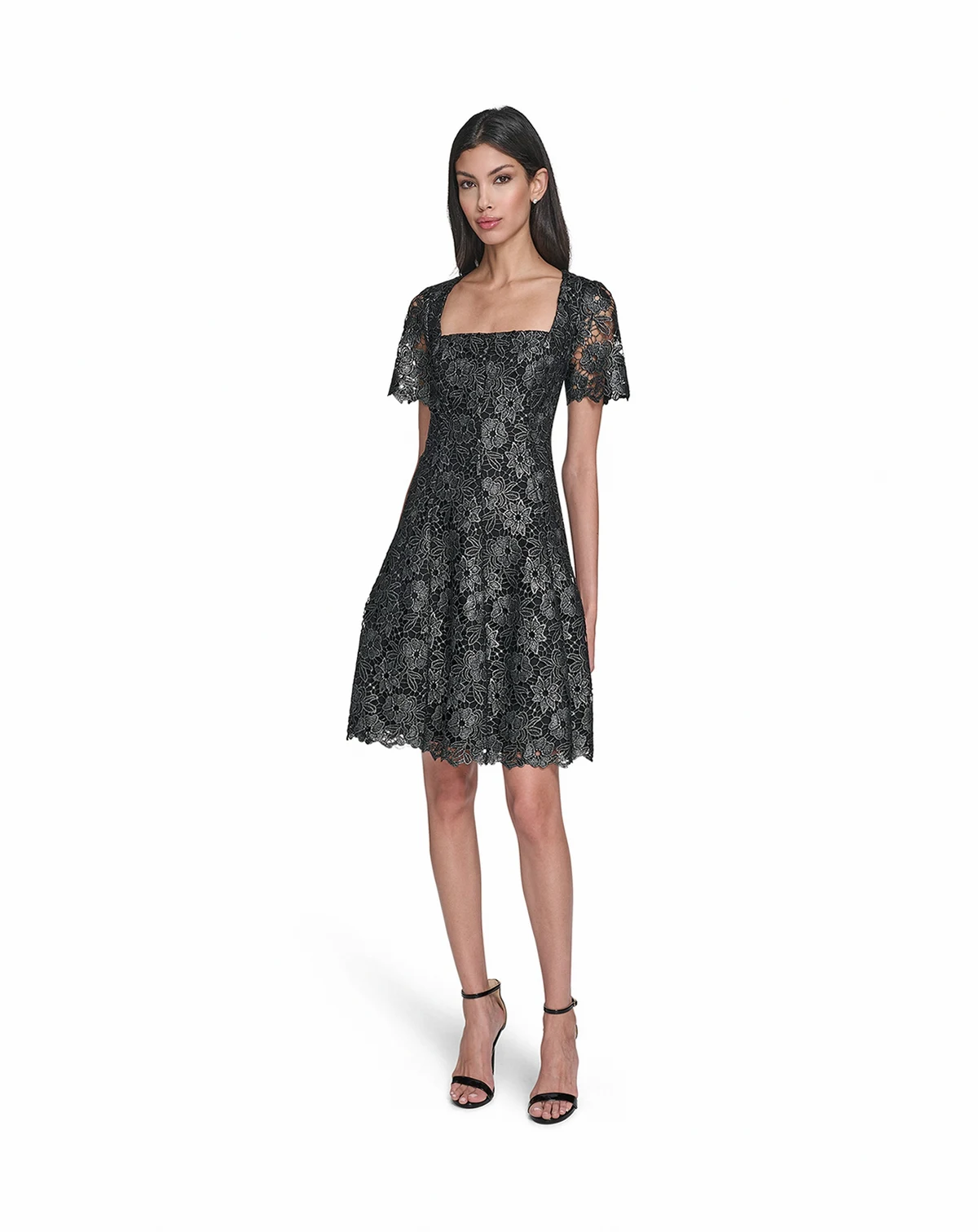 Women's Square Neck Mini Dress