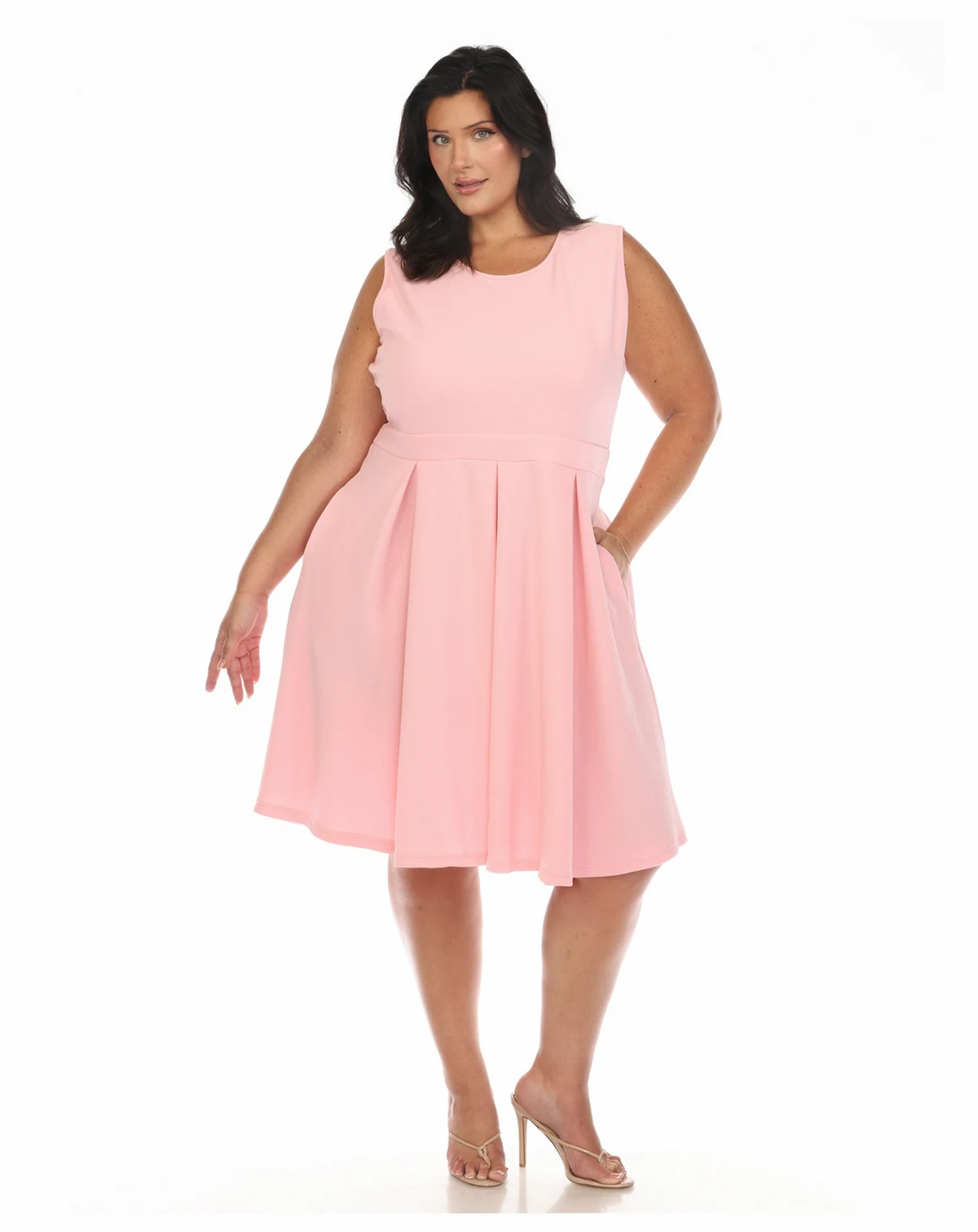 Plus Size Fit and Flare Dress